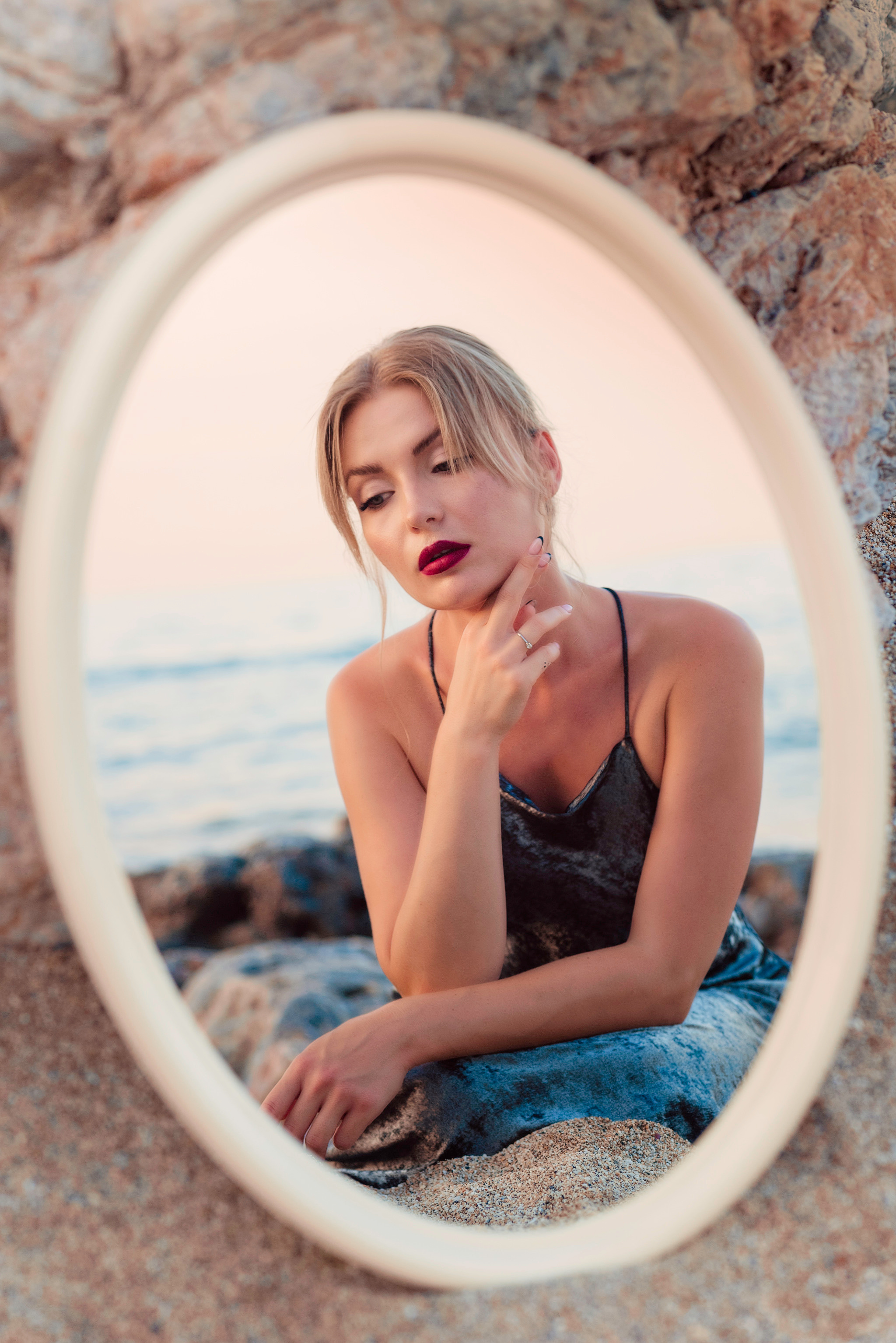 Арт сьемка на пляже Клеопатра летом в Алании для интернет контента. Kindshephoto Женский и семейный фотограф Москва