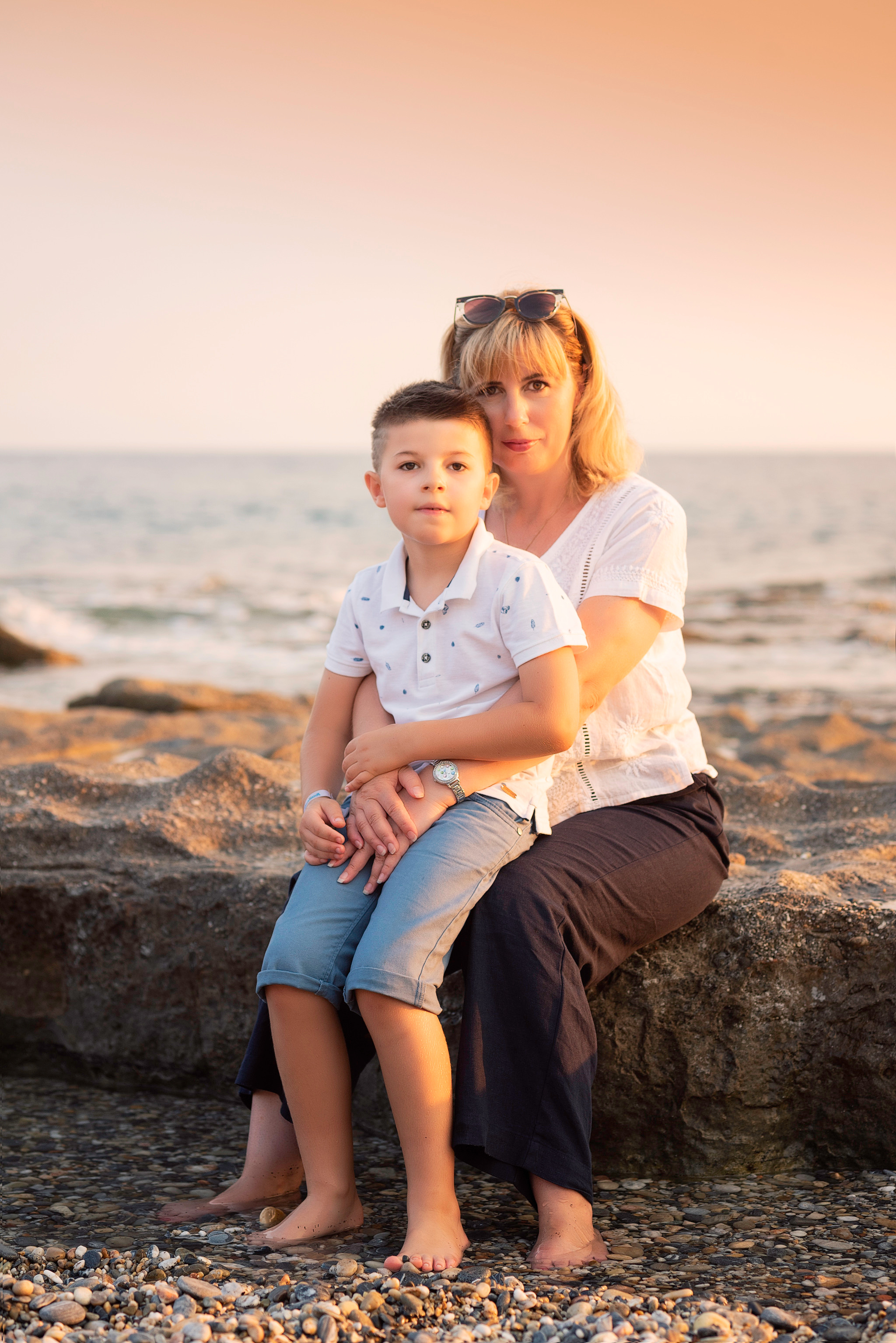 Фотосессия на закате для семьи Людмилы. Kindshephoto Женский и семейный фотограф Москва