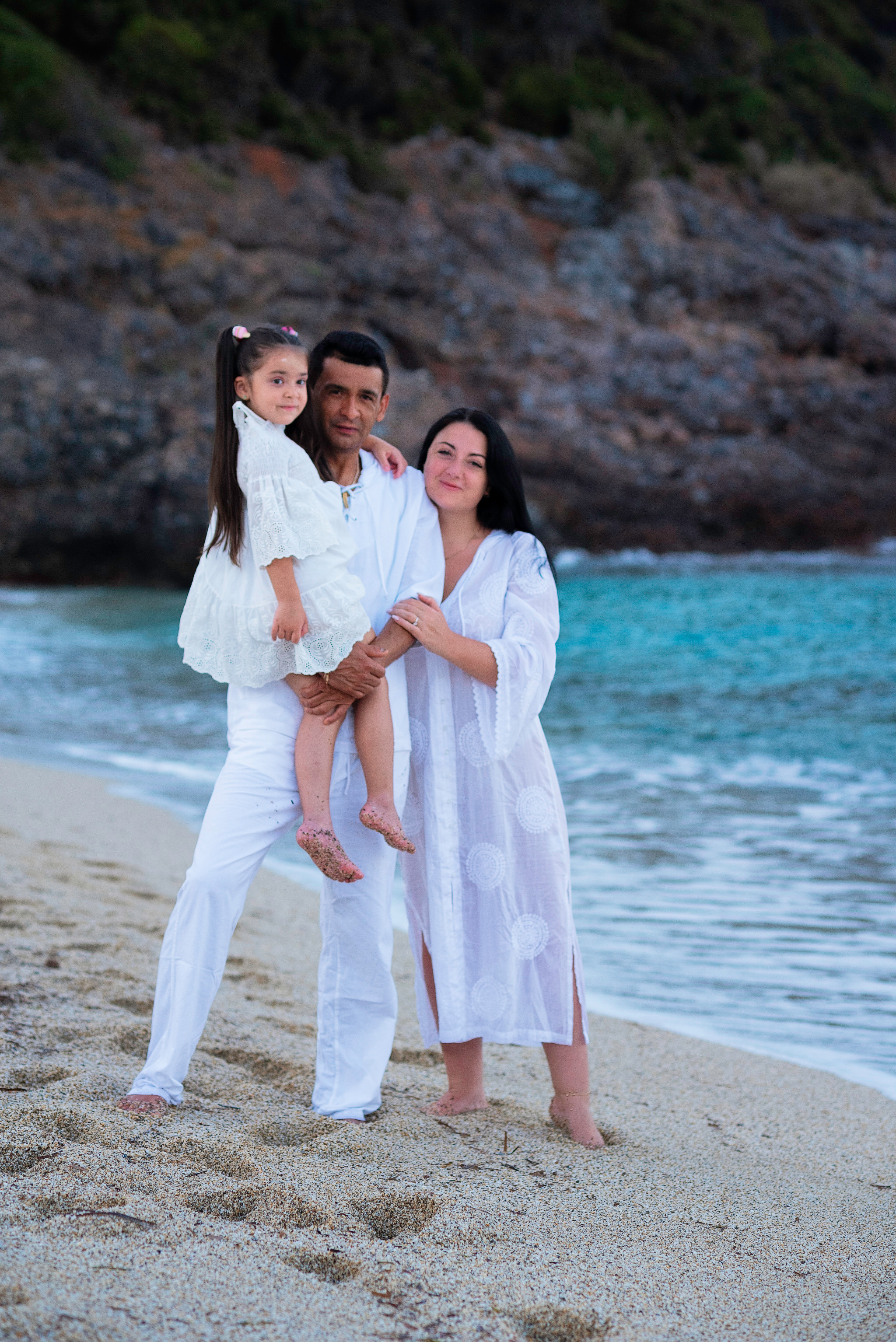 Семейная сьемка ранним утром на море. Kindshephoto Женский и семейный фотограф Москва