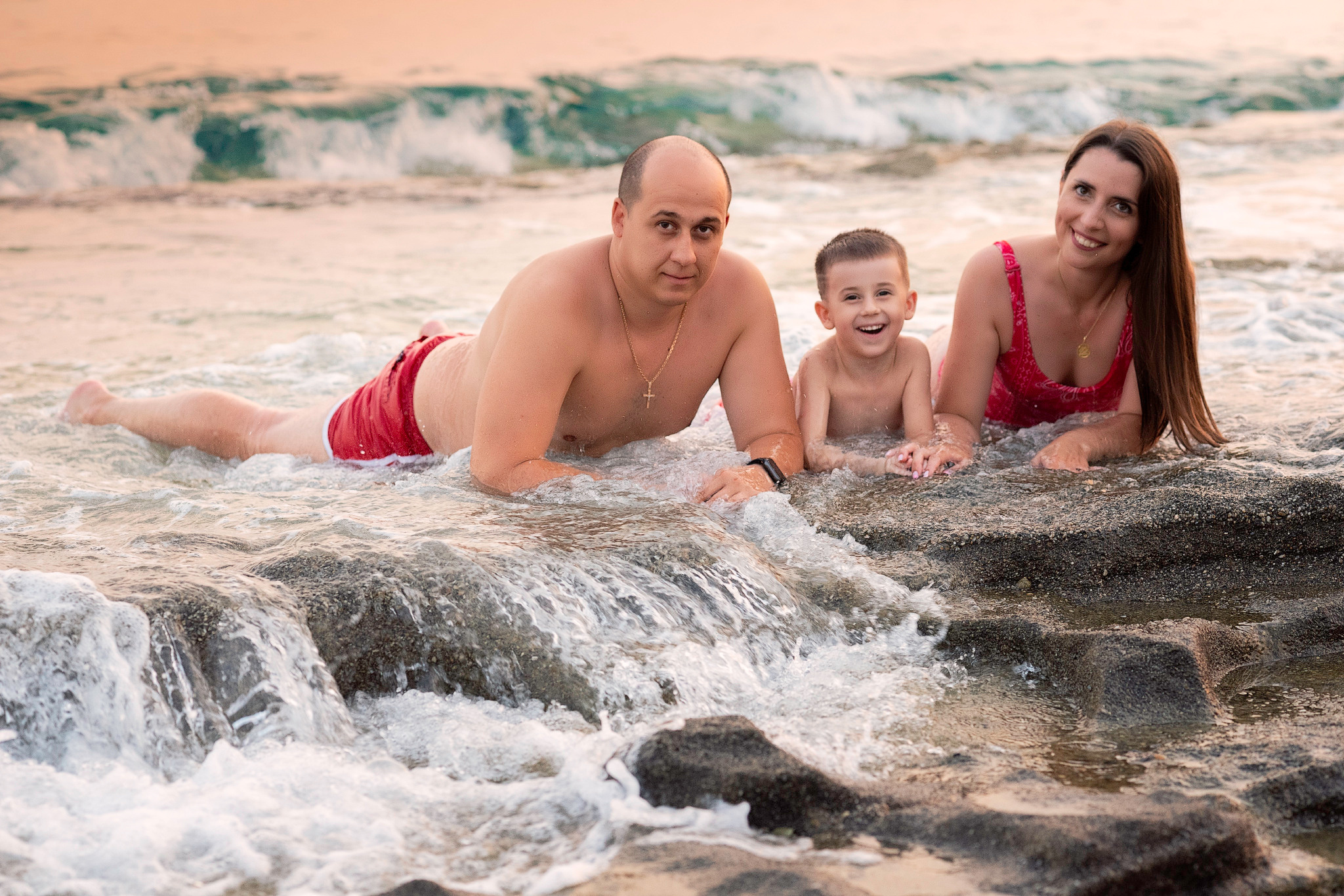 Фотосессия на закате для семьи Людмилы. Kindshephoto Женский и семейный фотограф Москва