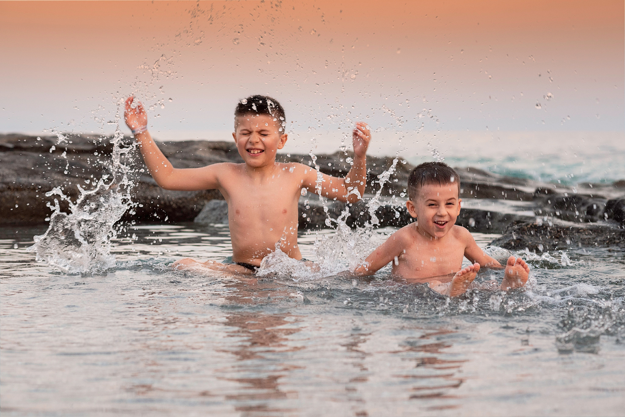 Фотосессия на закате для семьи Людмилы. Kindshephoto Женский и семейный фотограф Москва