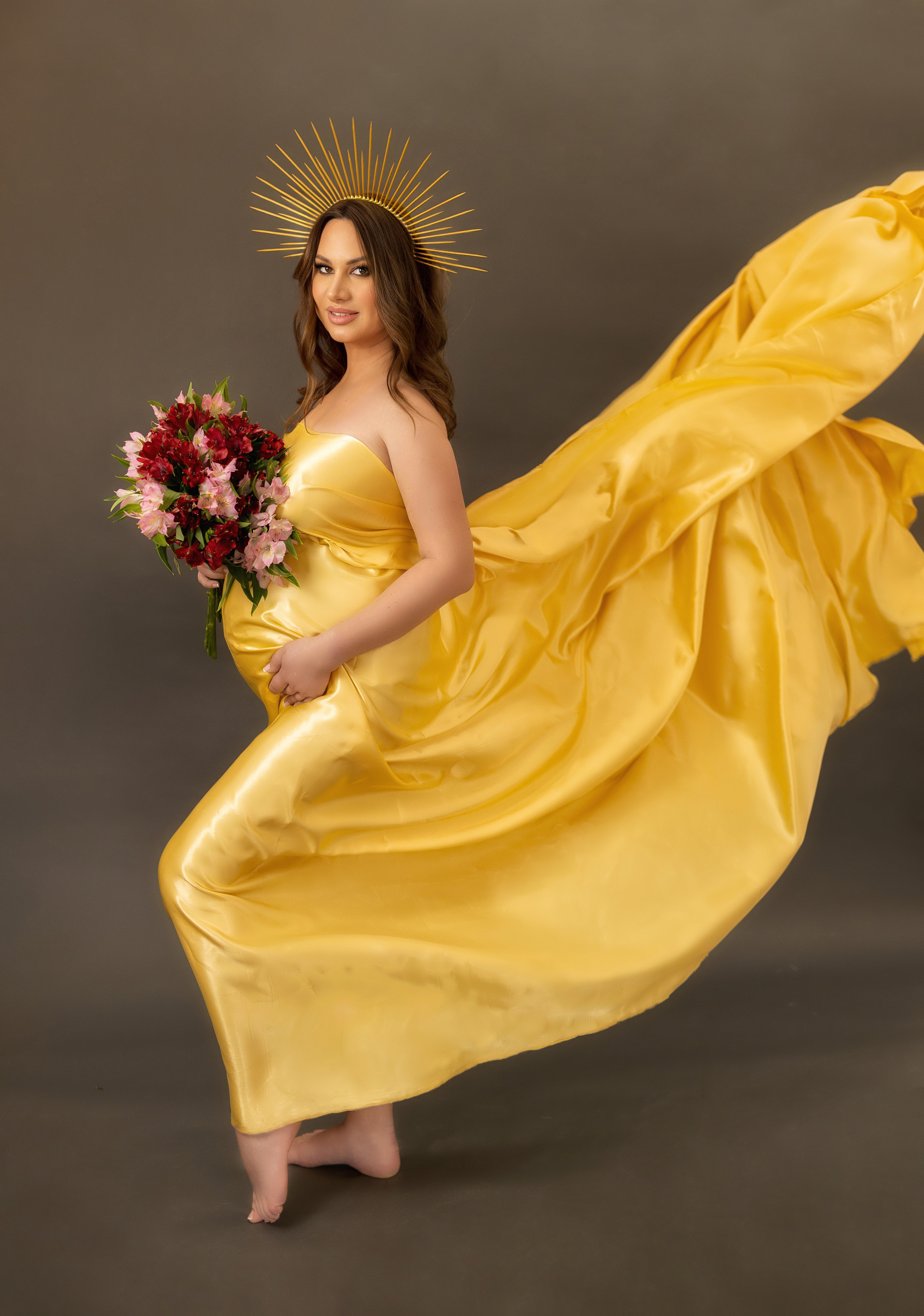 Nika’s maternity session. Professional photographer in NYC Kristina Bagdasaryan