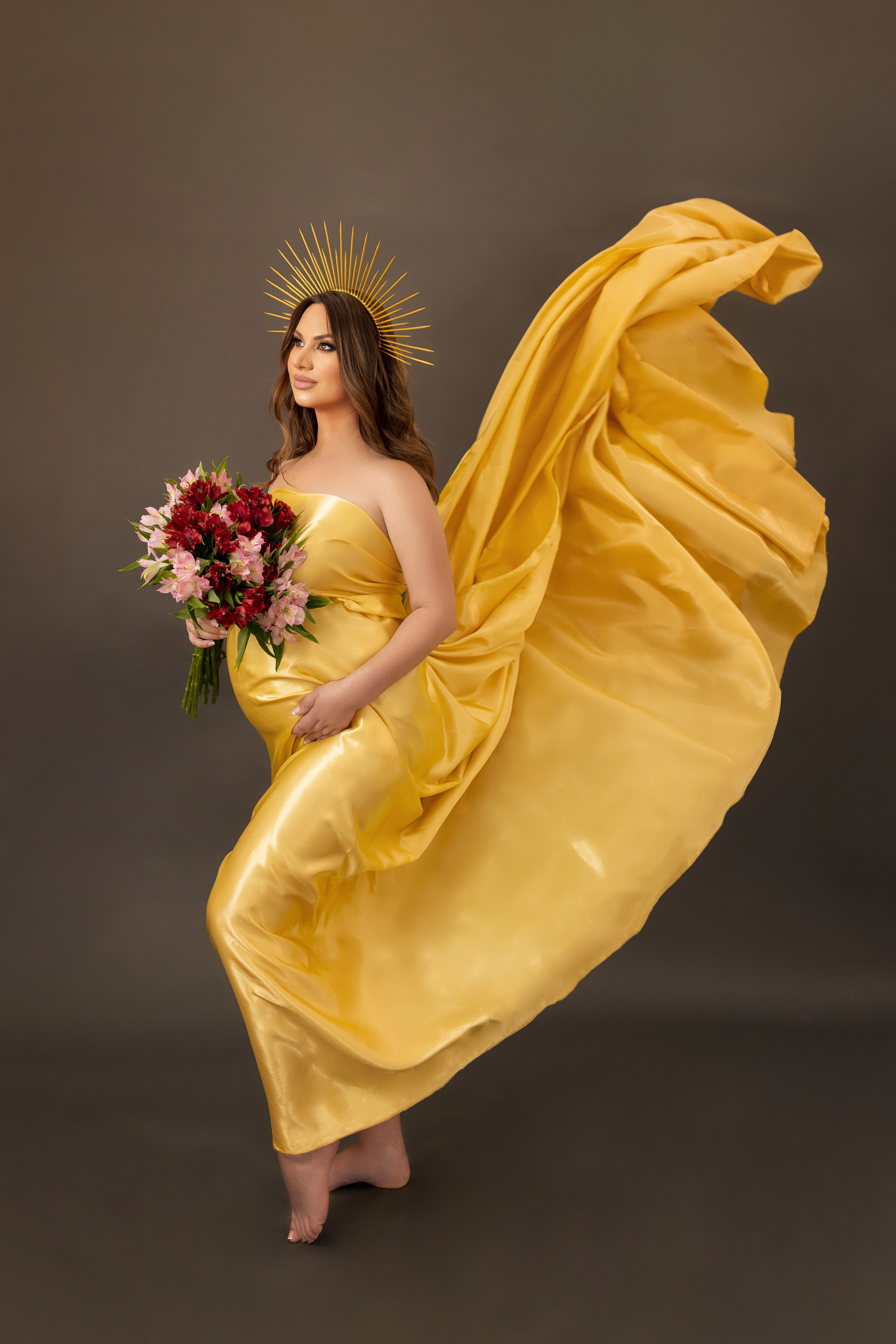 Nika’s maternity session. Professional photographer in NYC Kristina Bagdasaryan