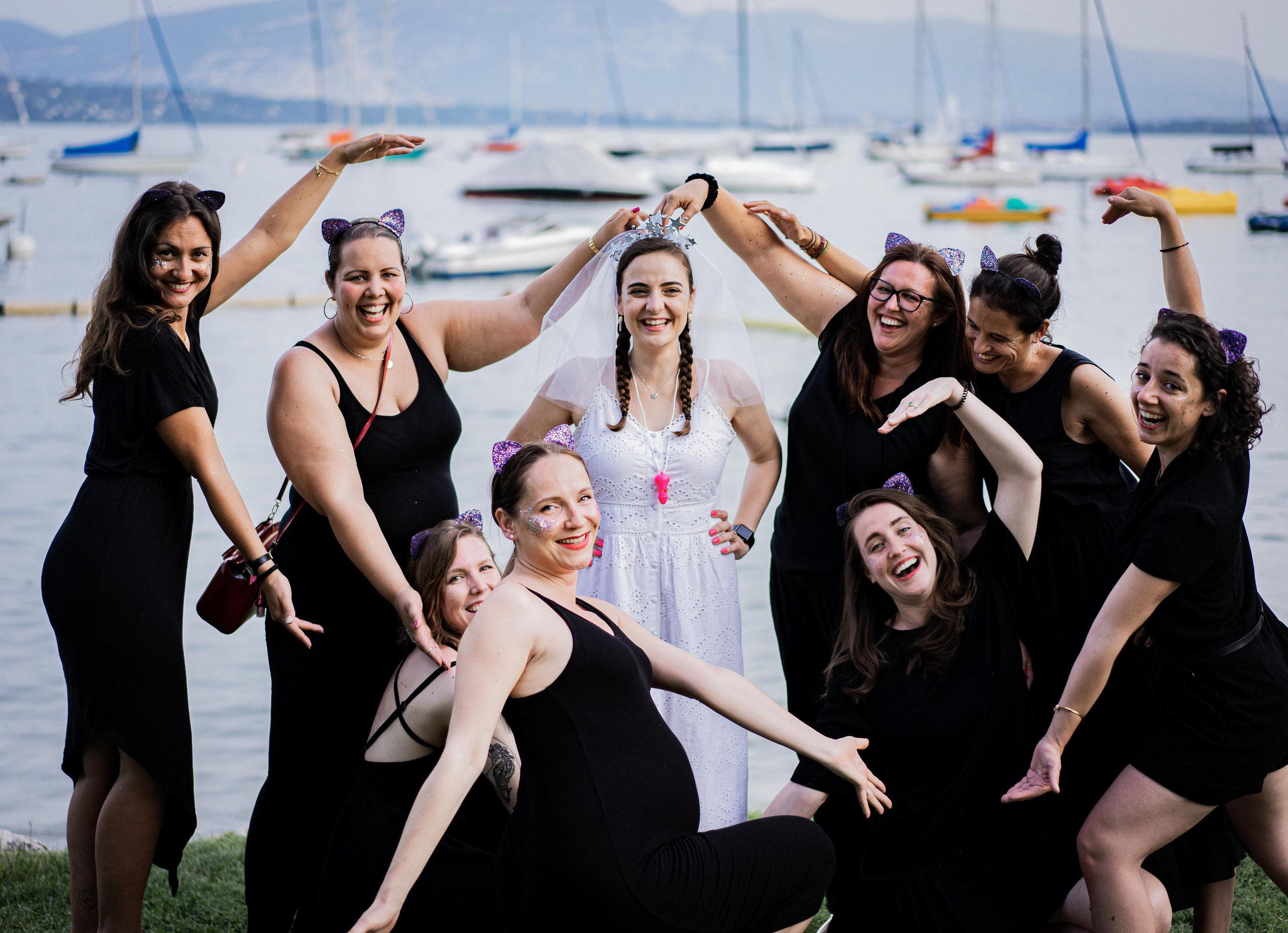 Enterrement de vie de jeune fille. Photographe à Genève - Eugenia Andres