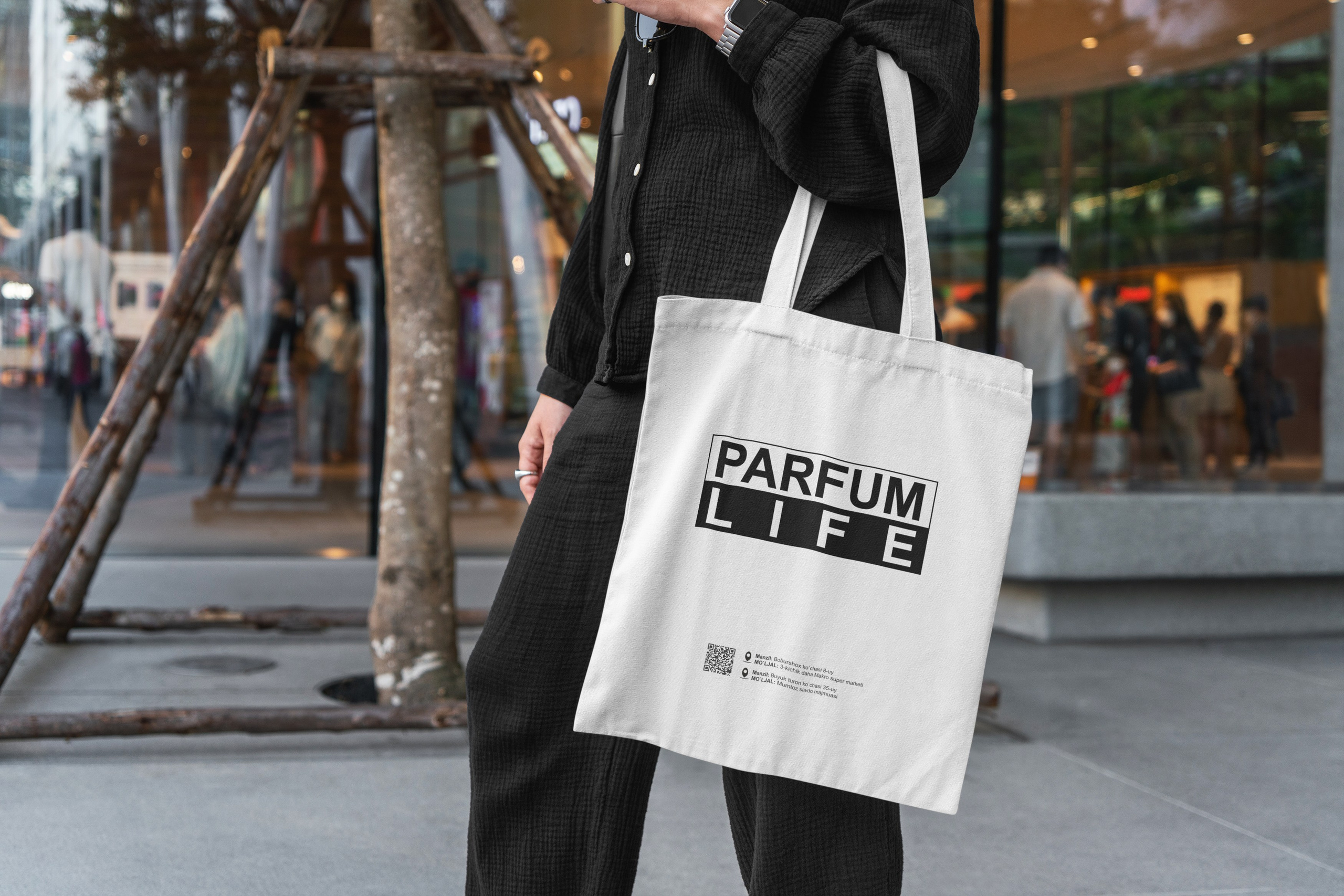 Parfum Life — Logotip / Qadoq dizayni. Dirov — Hayot Khodirov