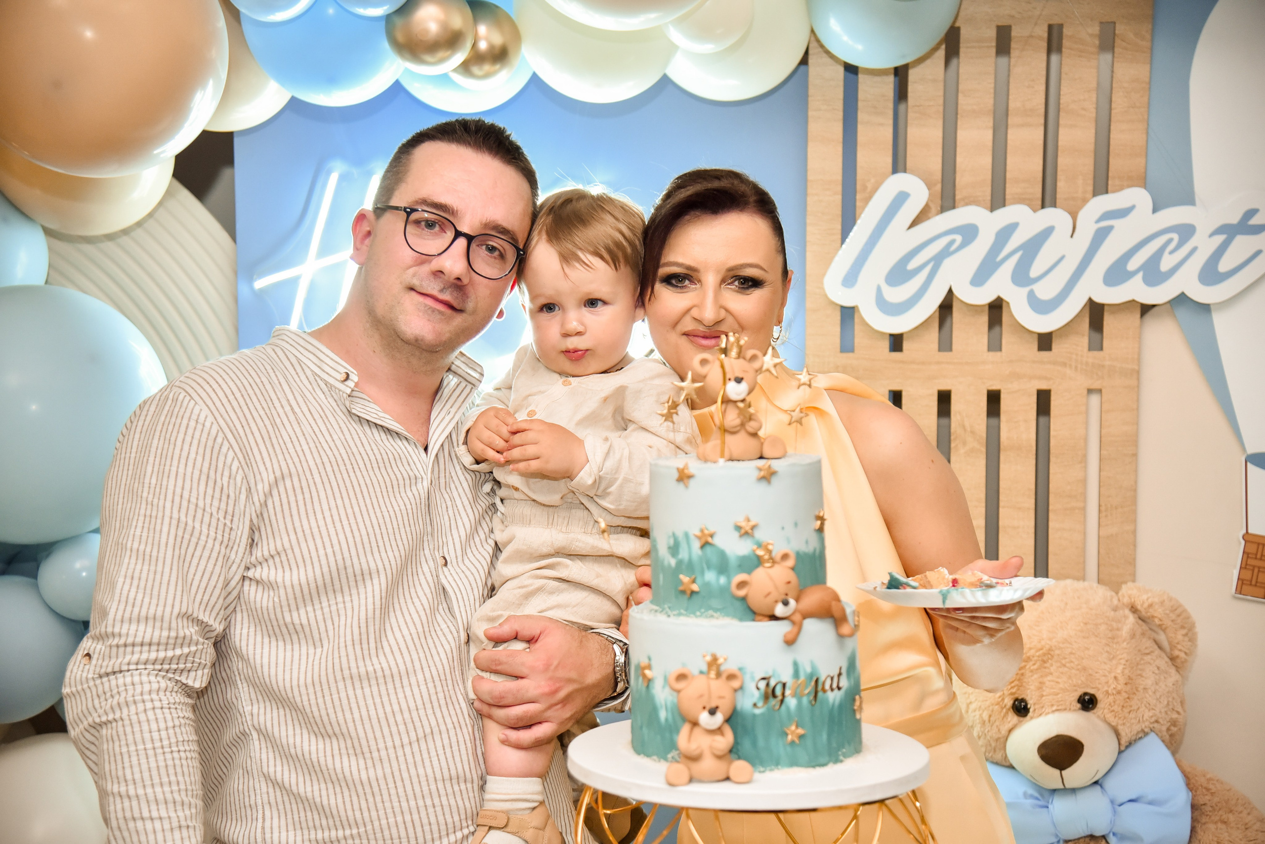 Ignjatov prvi rođendan. Marija Đoković, Belgrade-based family photographer