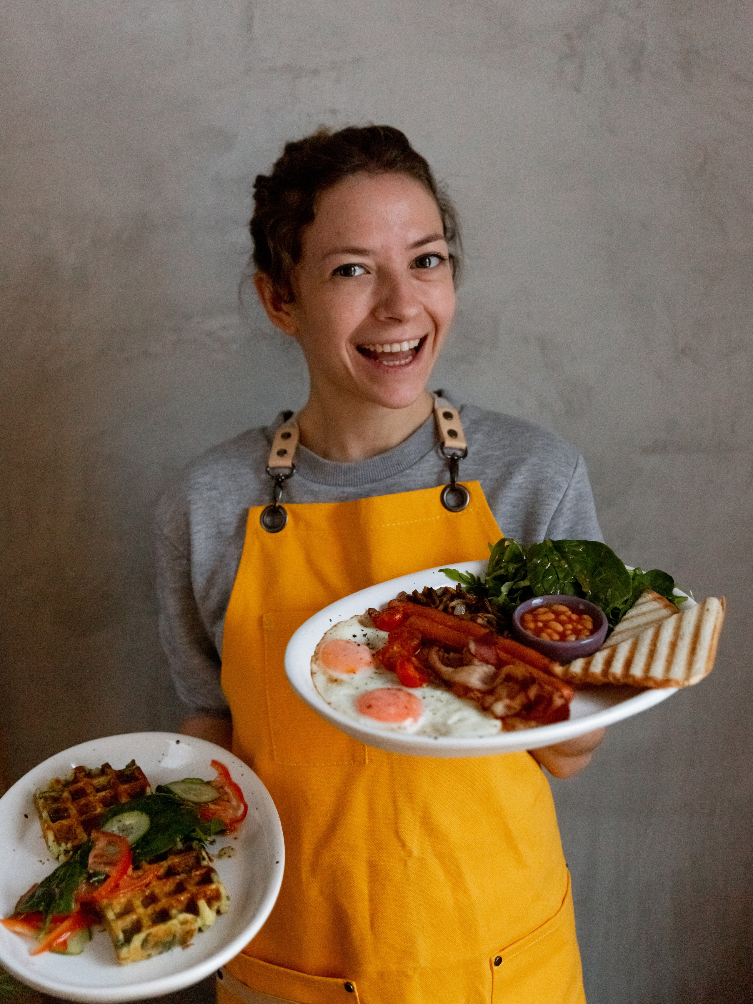 Kootyata coffee shop. Christmas menu. Photographer Vladmir Gladkov