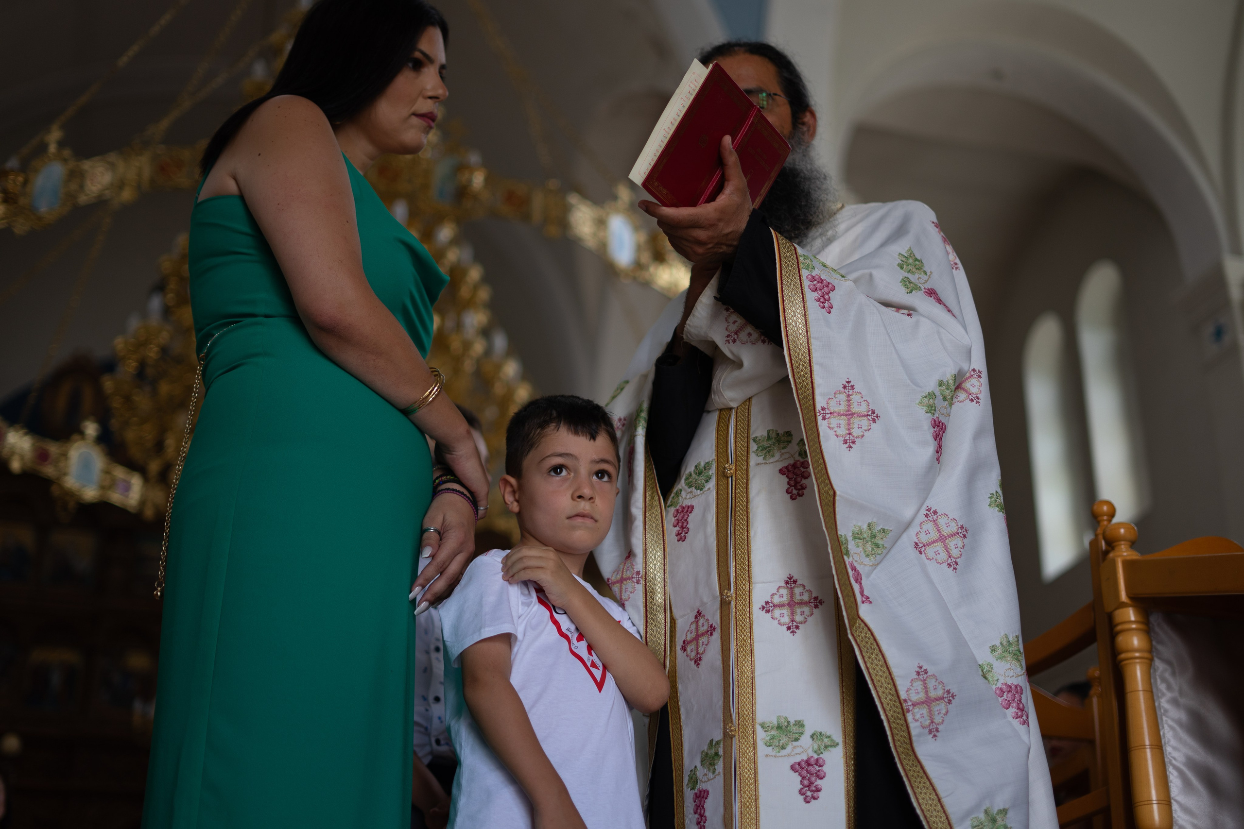 George's baptism day (short report). Ваш Фотограф на Кипре, Нино Келесиду