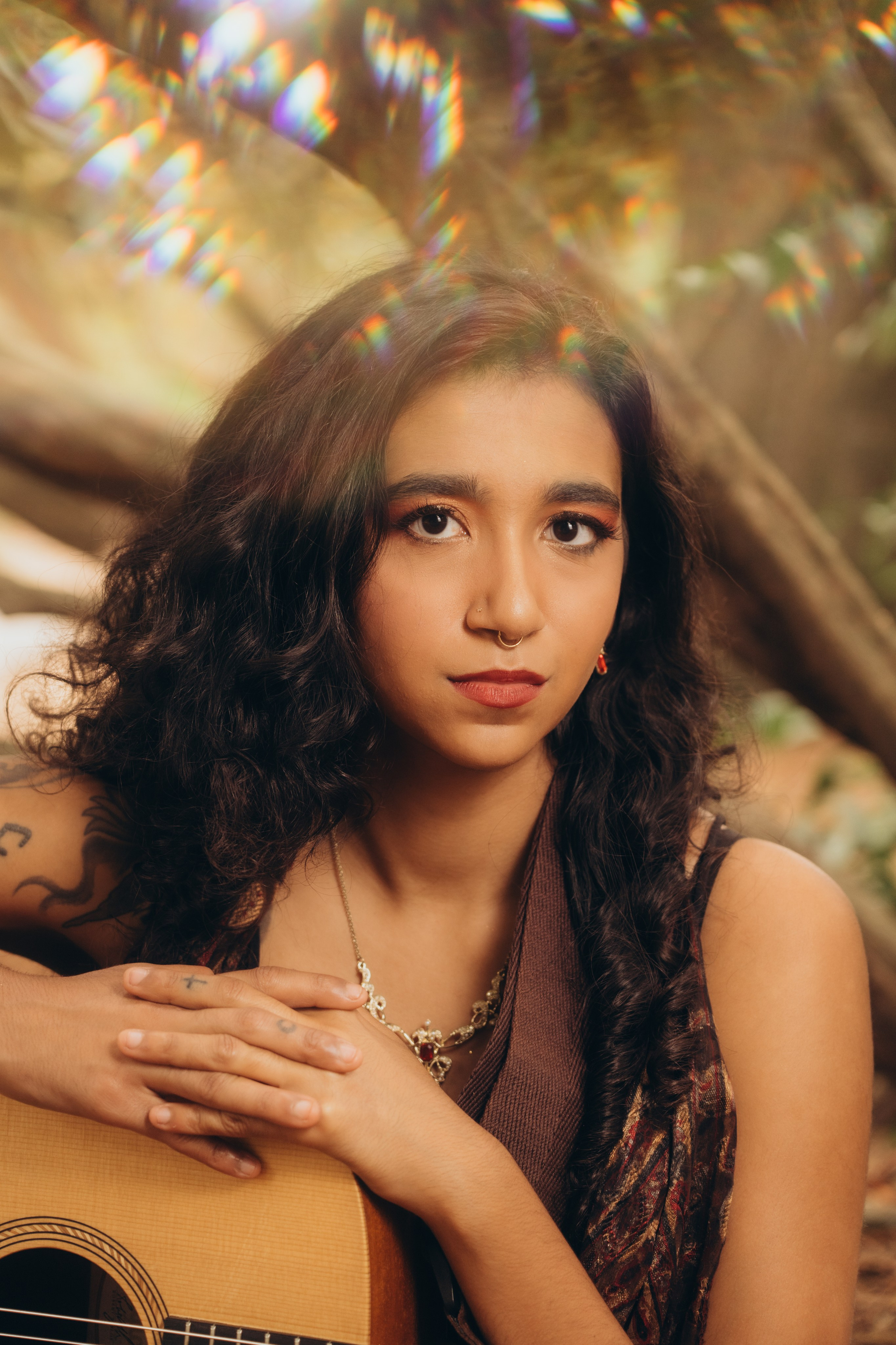 Debut Album Photoshoot for Rhode Island Musician. Daria Deschain Cinematic Photography in Connecticut