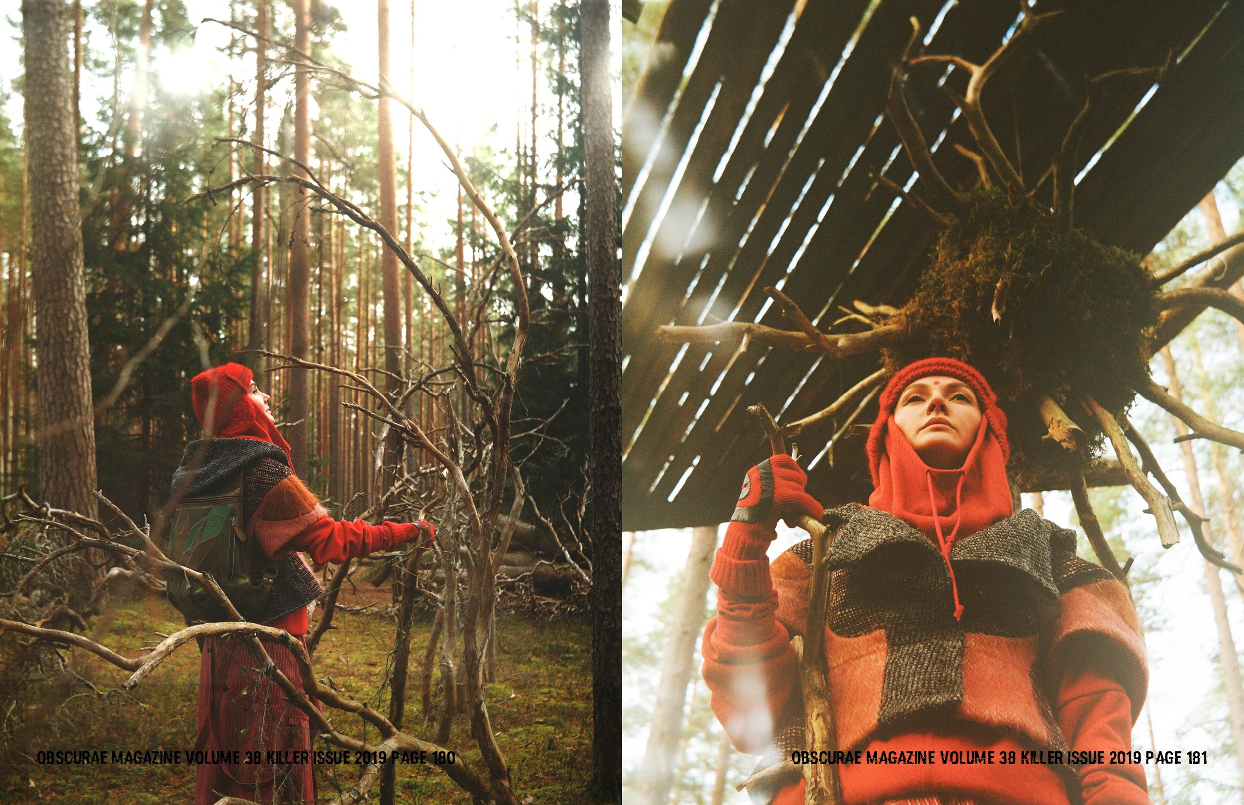 Fashion portrets. Map of the Borderlands