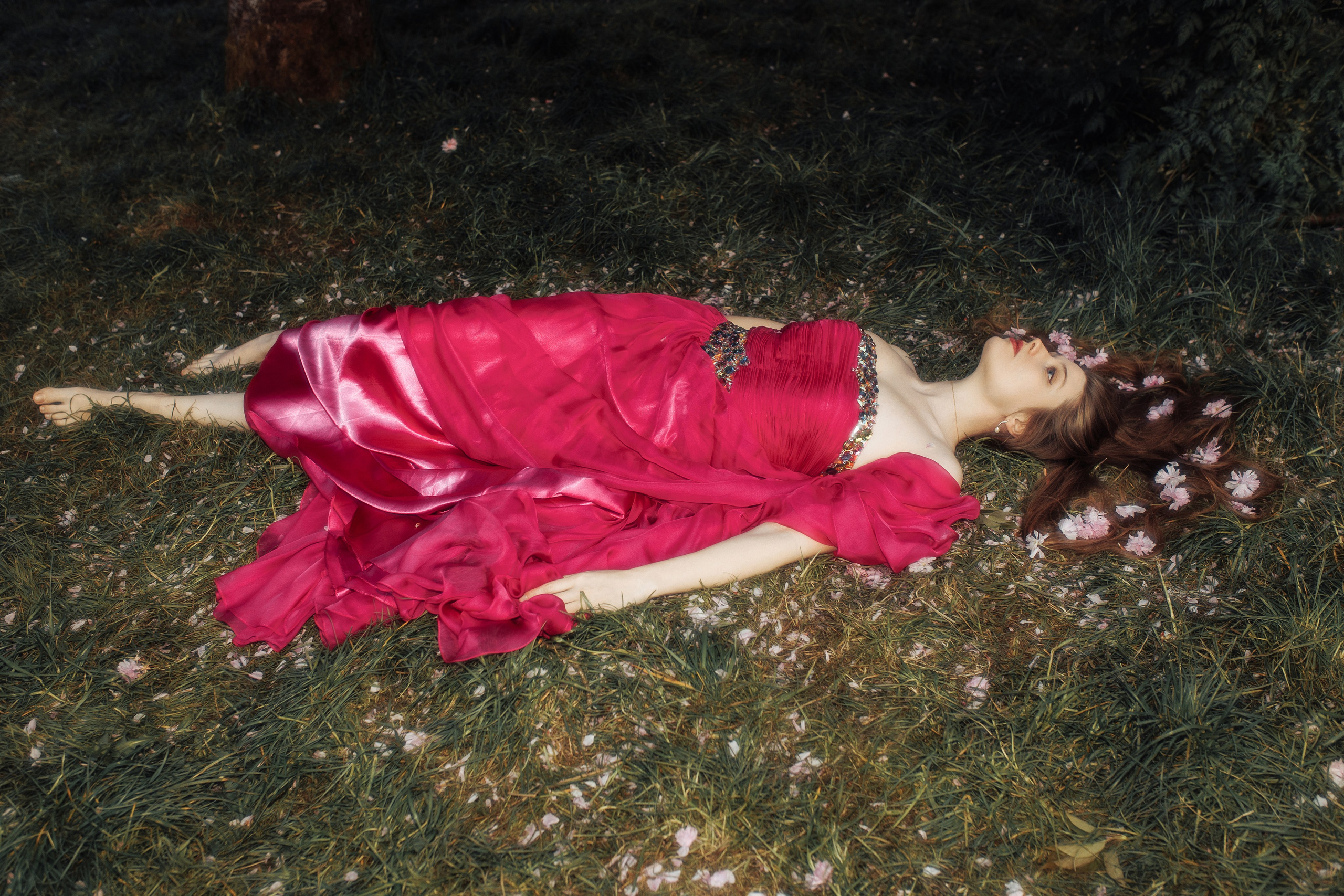 Анастасия. Съемка в цветении