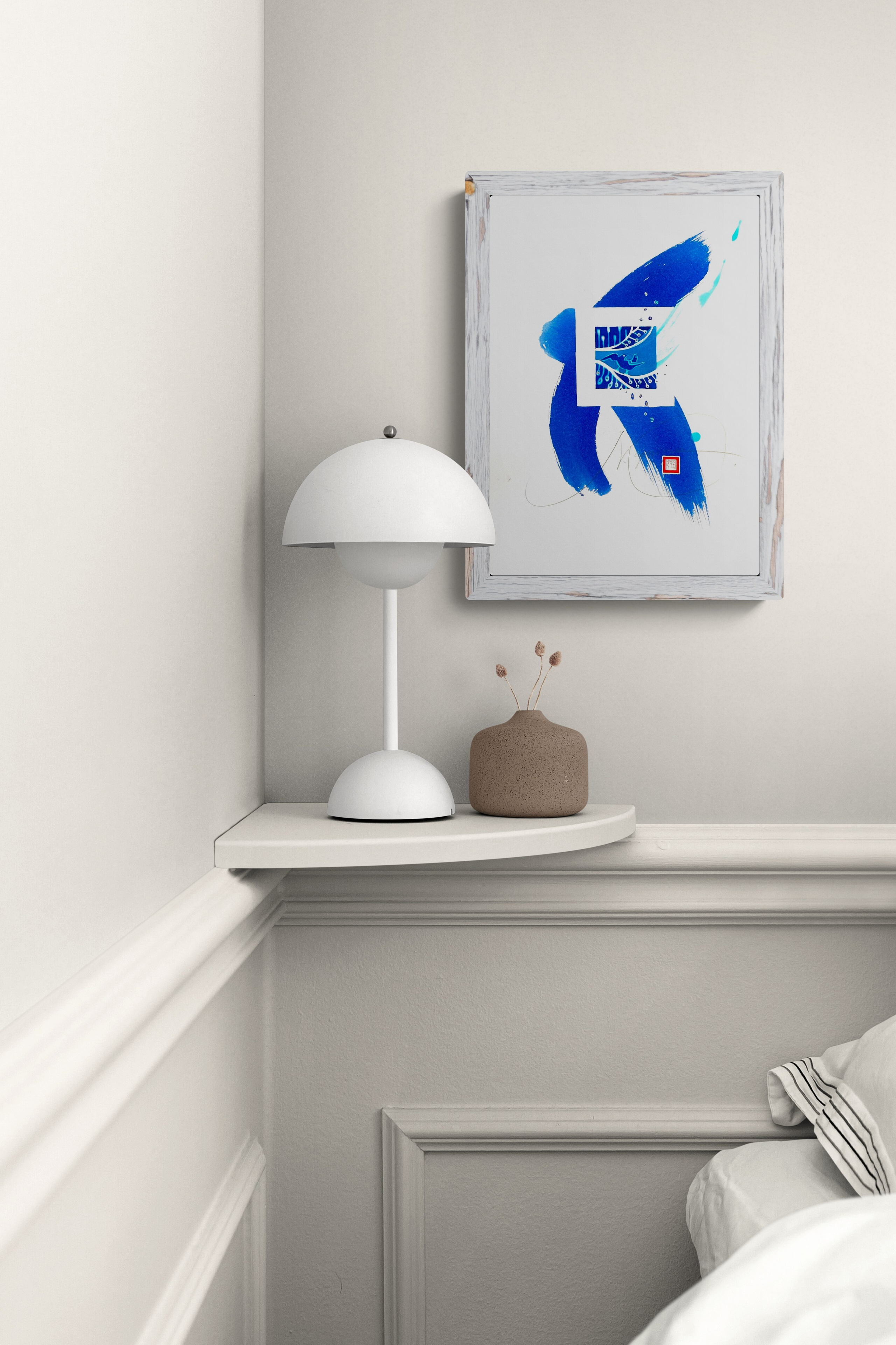 Blue Ink Silver. Nadia Kuprina. Artist