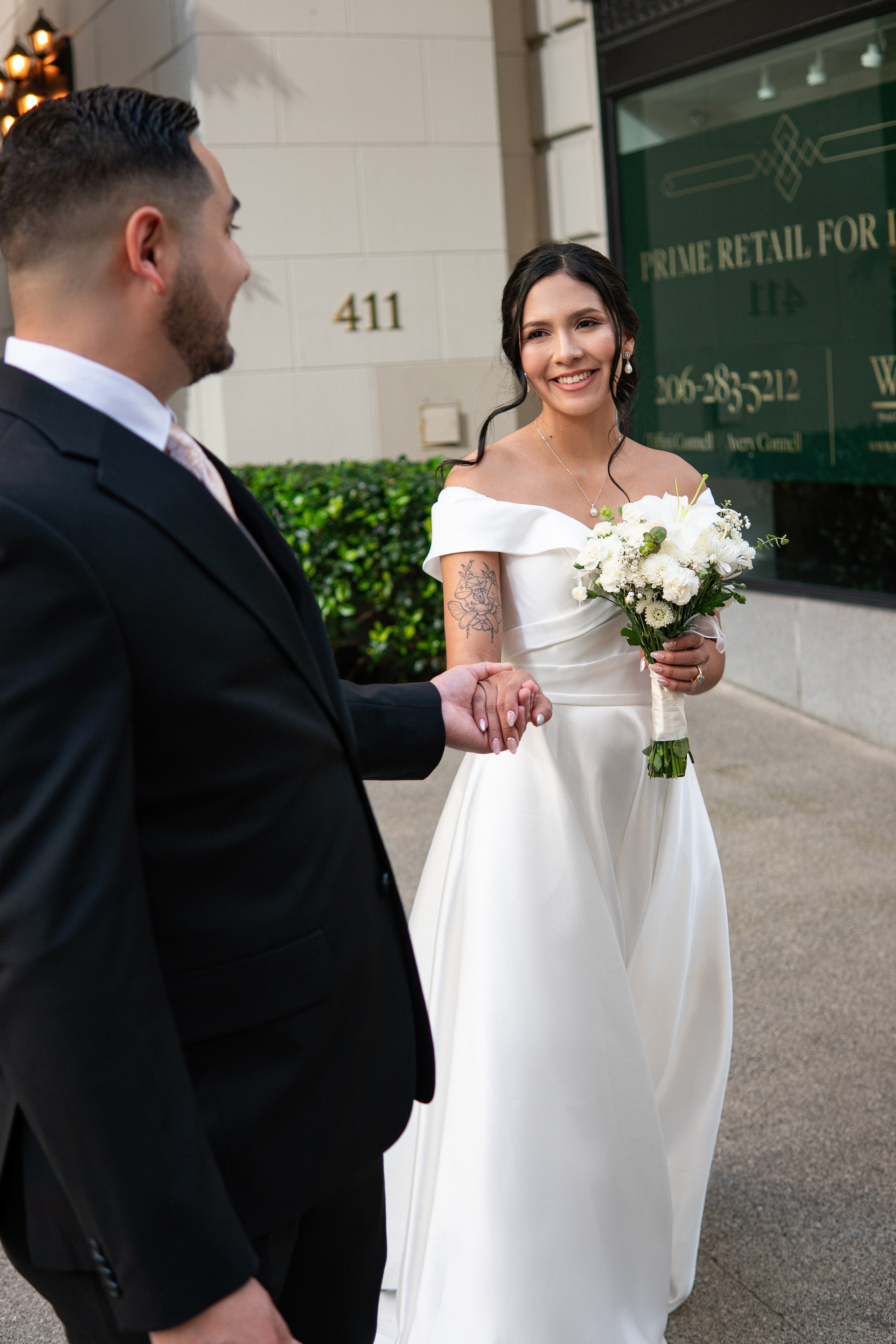 Bessie and Julio | Wedding Portrait session. Photographer in Washington Sophia D