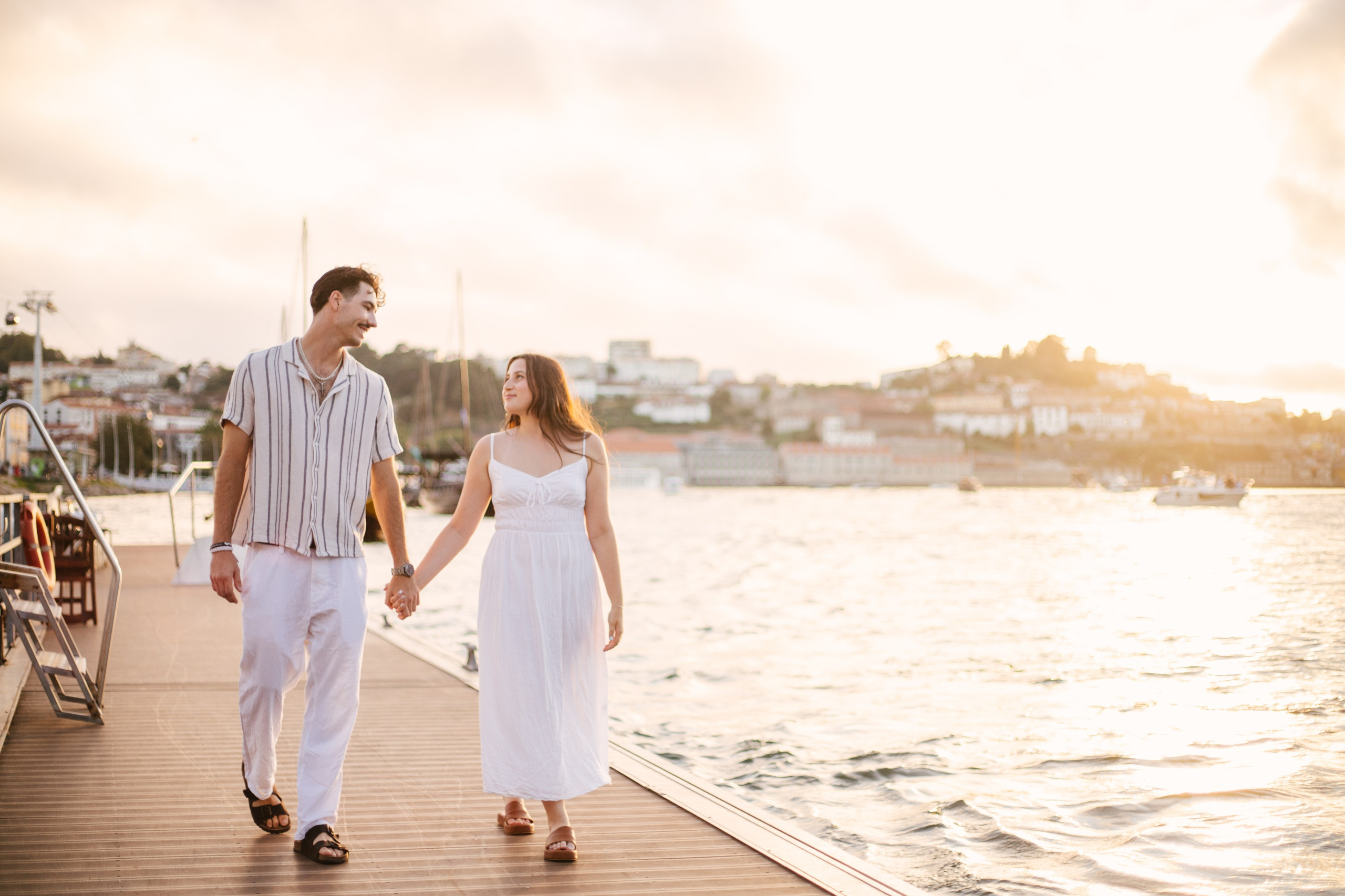 Anabel e Guillaume. Davi Valente