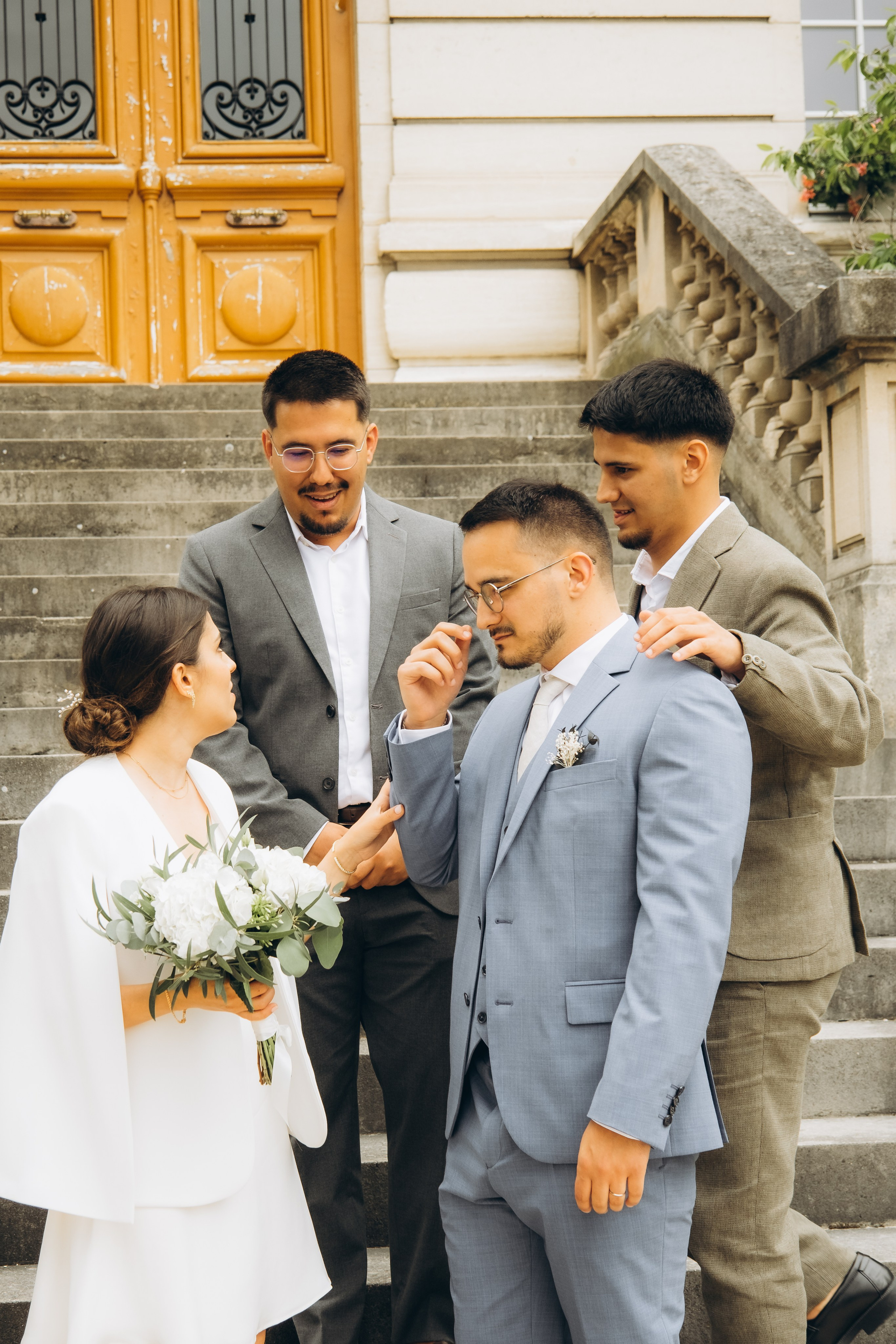 Liliana & Loic Wedding Day. Photographer in Paris Marina Chaput