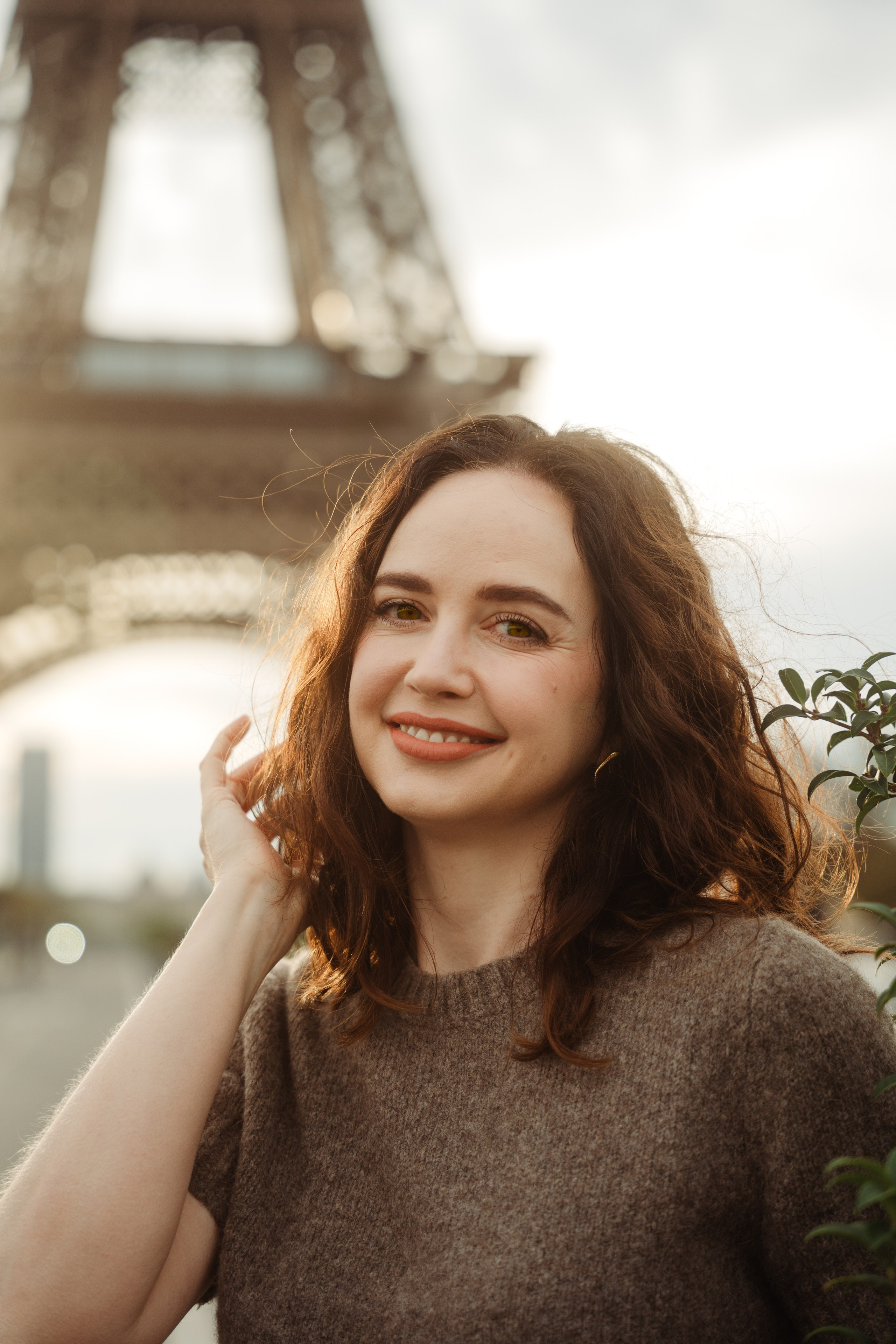 Ludmila — Autumn Golden Hour. Фотограф в Париже Полина Осипова