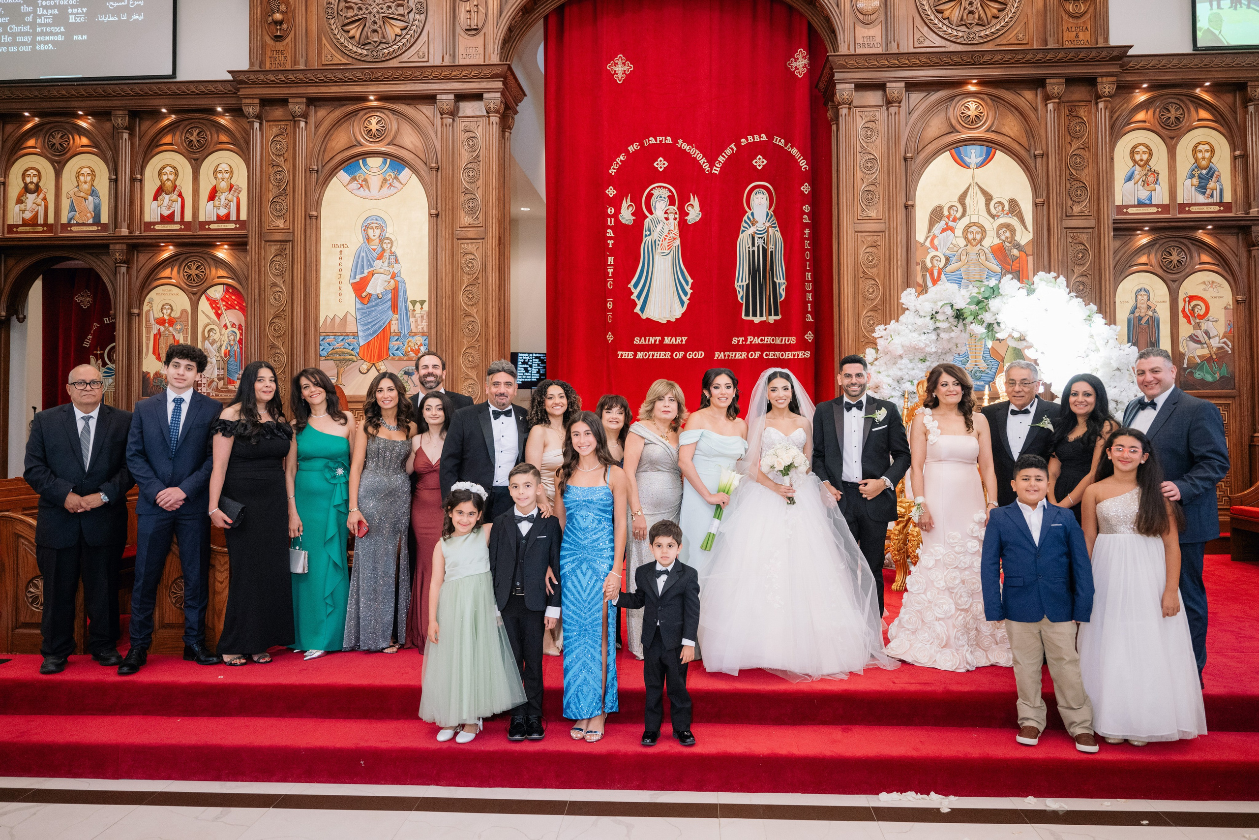 Kermina and Mark at The Palace at Somerset Park | Traditional Coptic Wedding in New Jersey