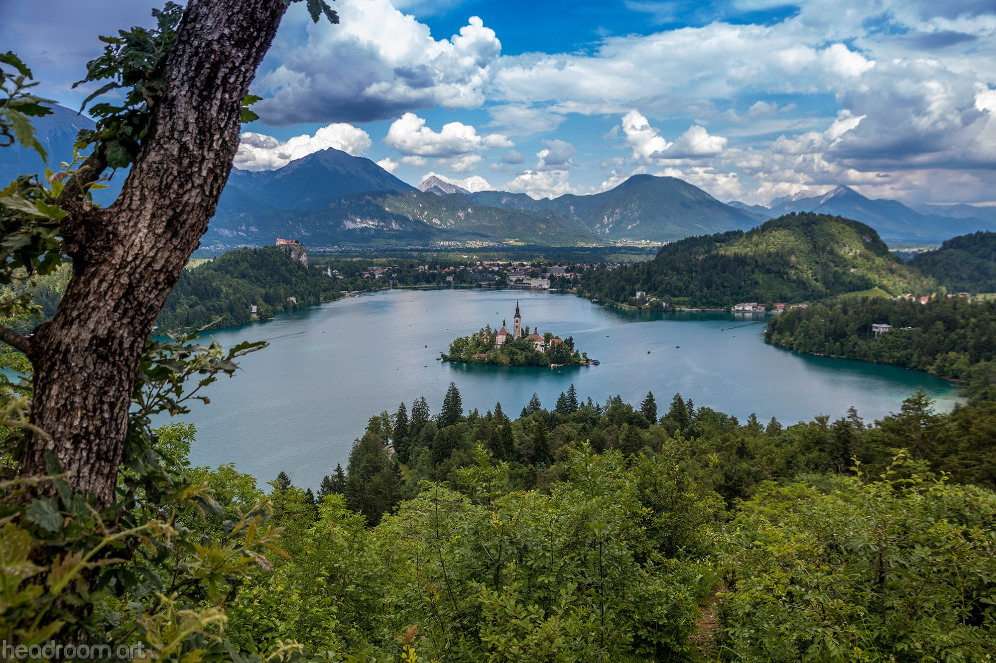 Jezero Bled, Slovenija