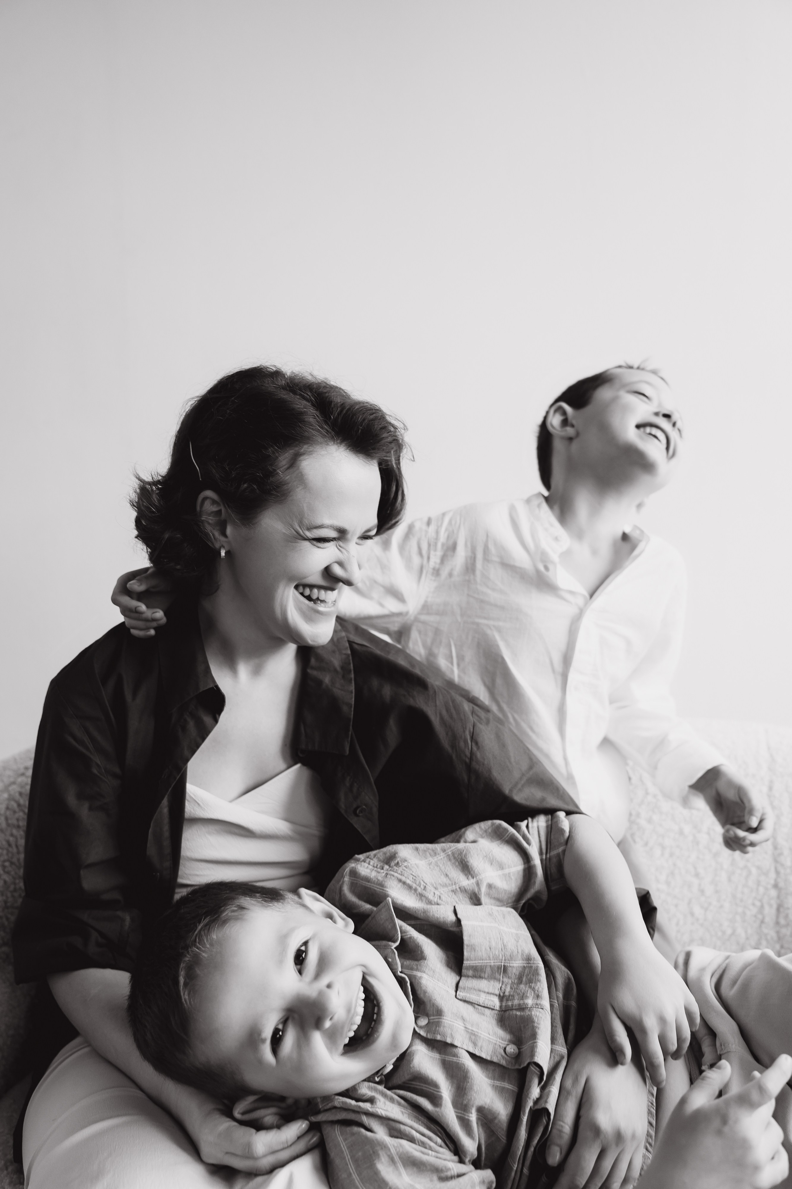 Familienshooting im Studio. Fotoshooting in Nürnberg und Fürth