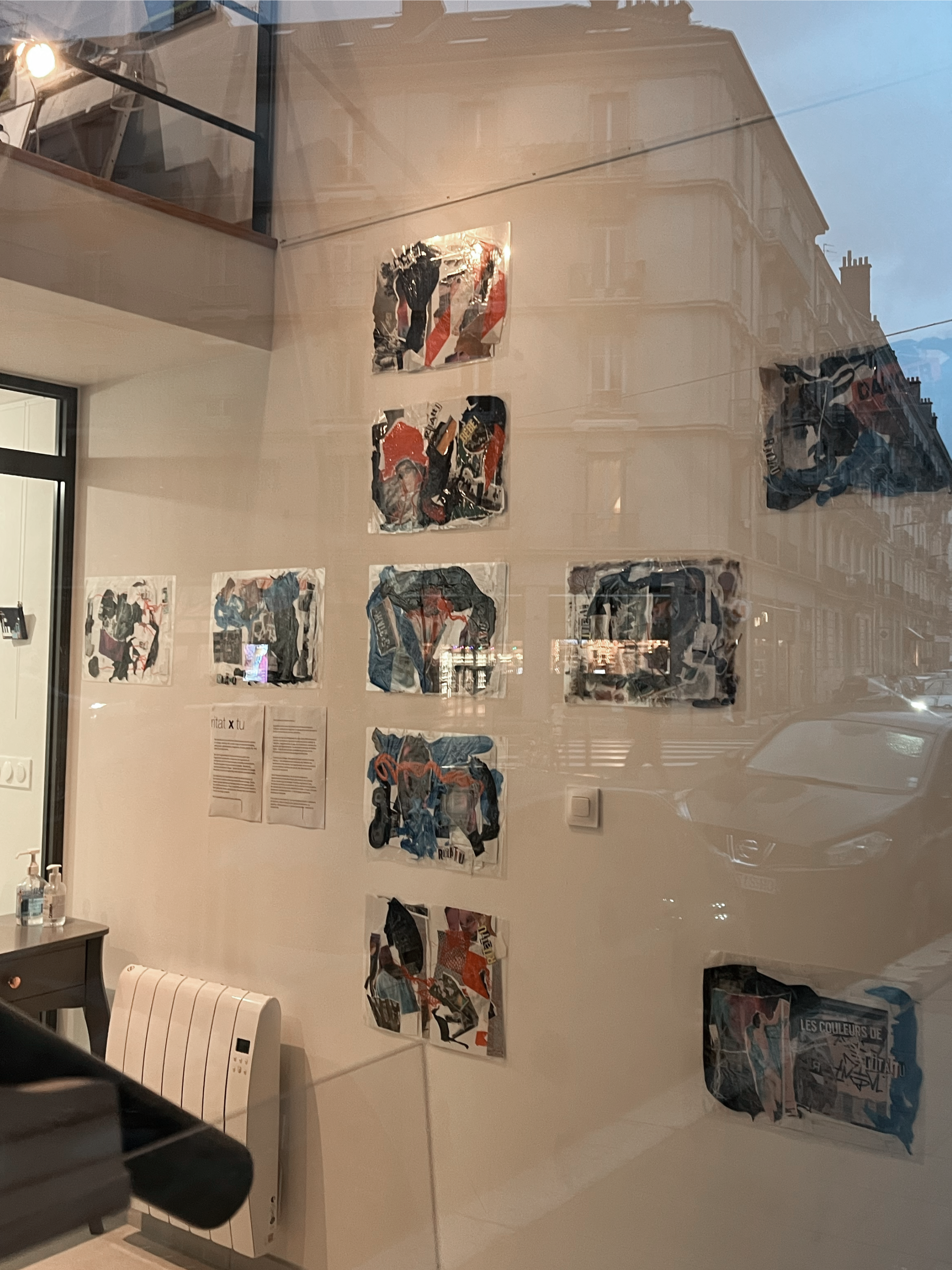 Lost & found. Where is Home? exhibition of Rita Salnikova&Rowena Galbrun. Rita Salnikova — Collage Artist and Visual Creator in Grenoble France