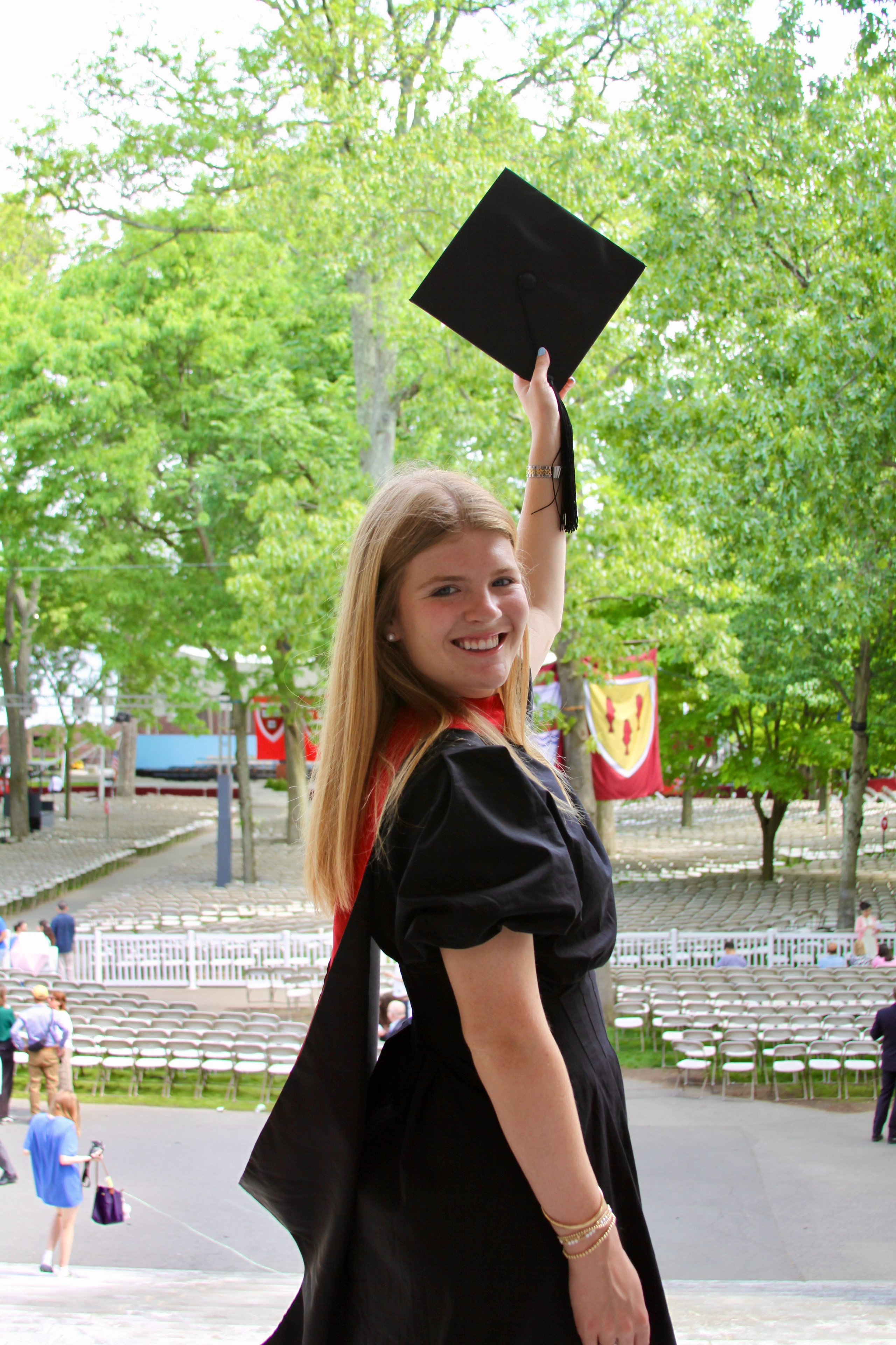 Masters graduation with Talia (group shoot). Kelly Sang, graduation and portrait photographer in Boston