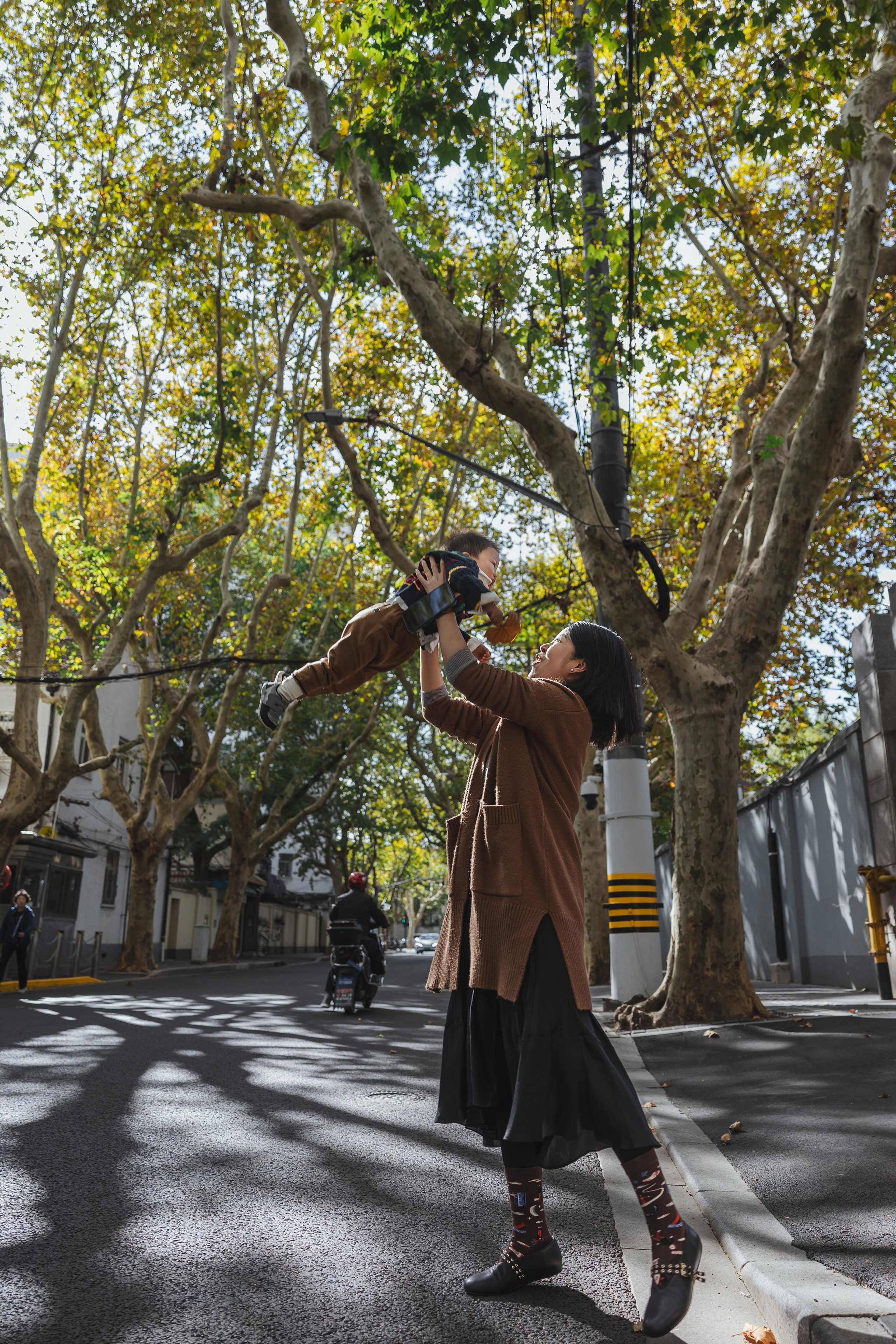 Family photograph in Shanghai. Shanghai Family Photographer Dora