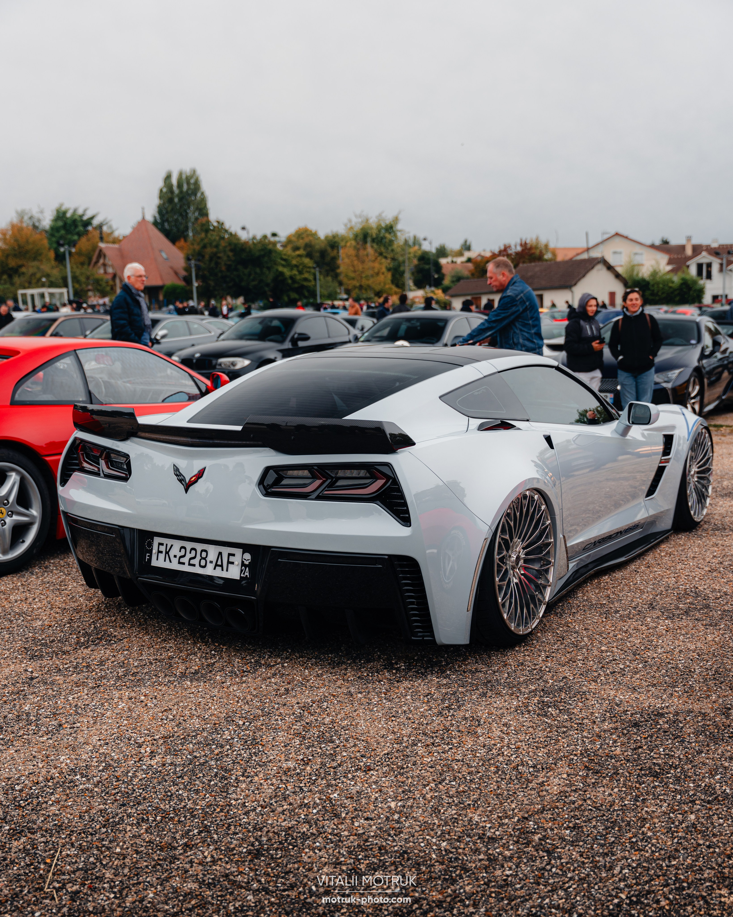 Cars and Coffee 29 septembre 2024. Photographe de voitures à Paris — Vitalii Motruk
