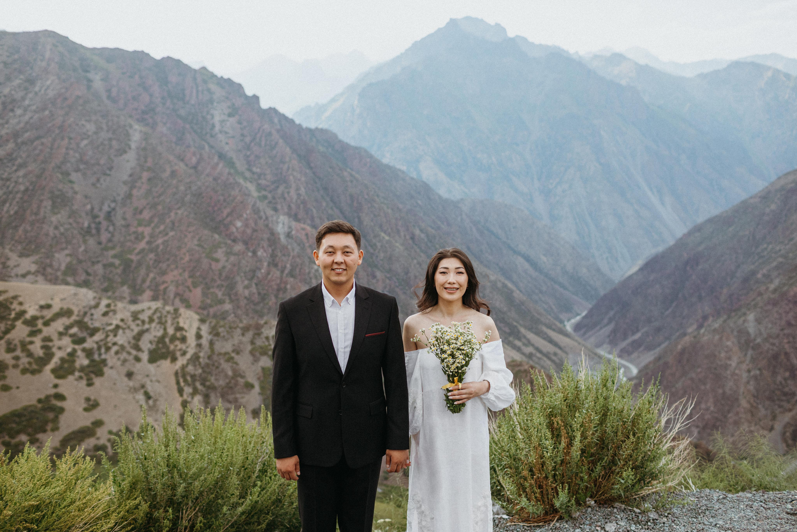 Свадебная фотосессия в Кыргызстане. Фотограф в Бишкеке Оксана Шувалова