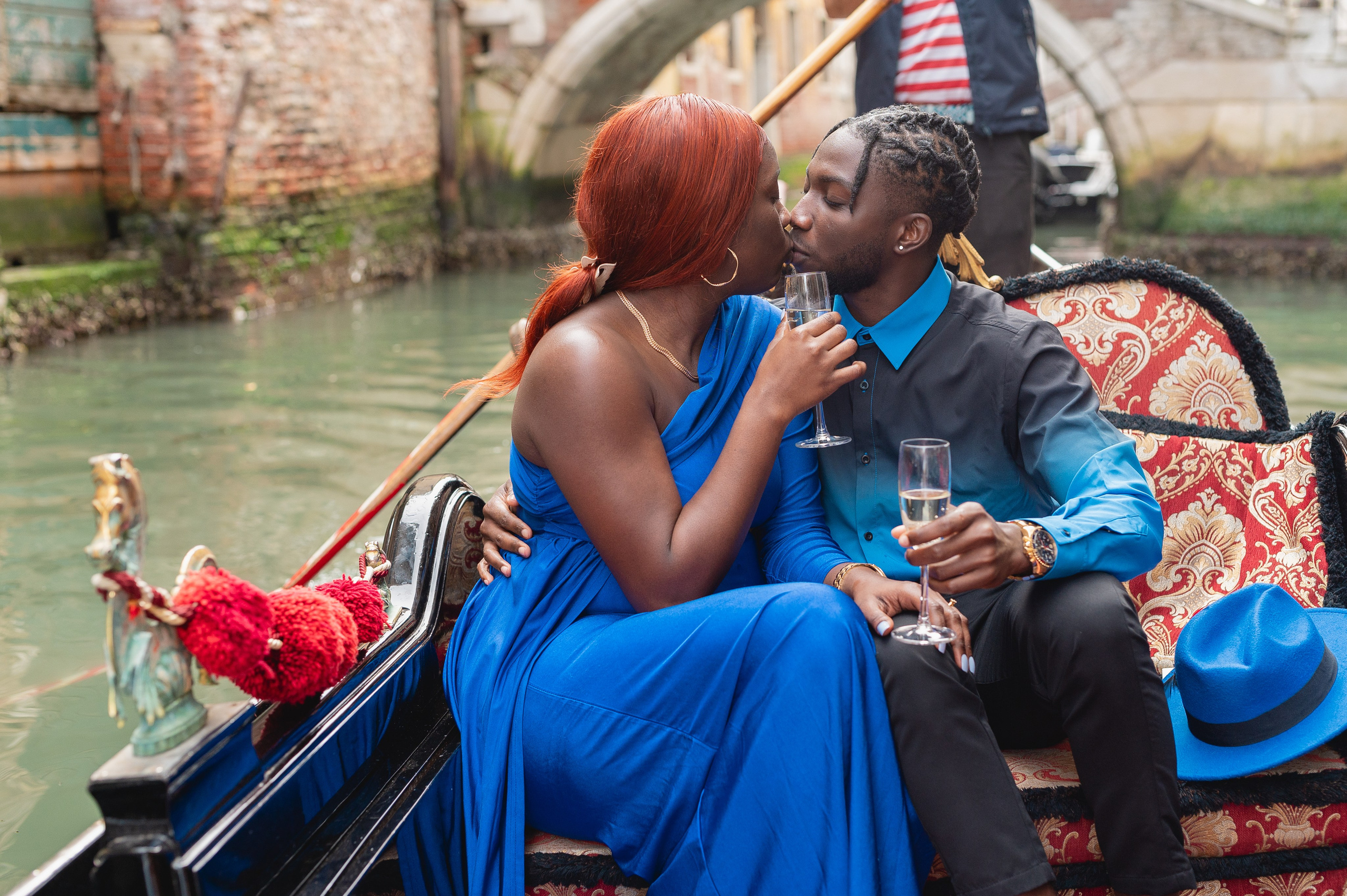 Proposal gondola. Фотограф в Венеции Anna Terzi