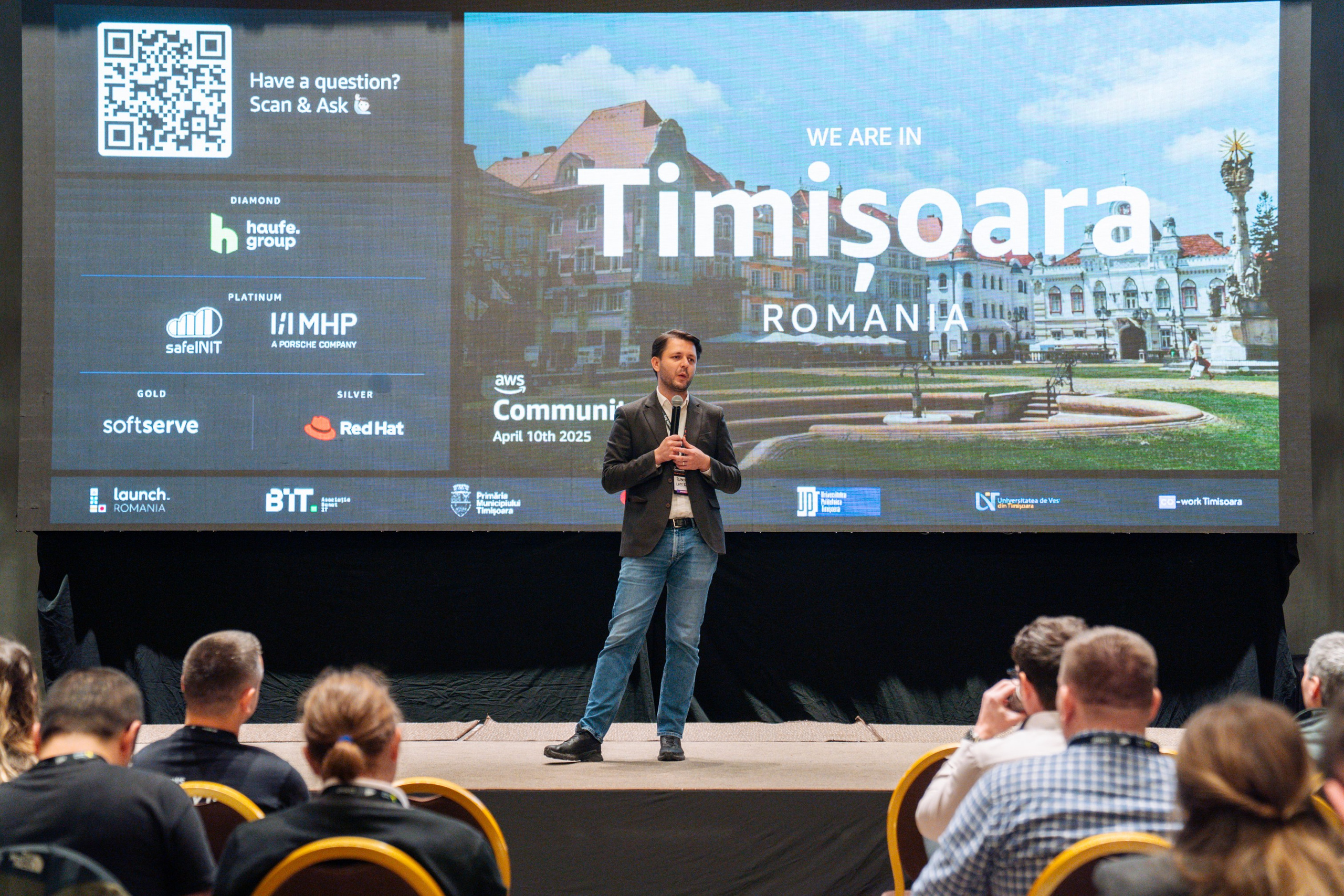 AWS Community Day 2025. Cozac Cristian Photographer