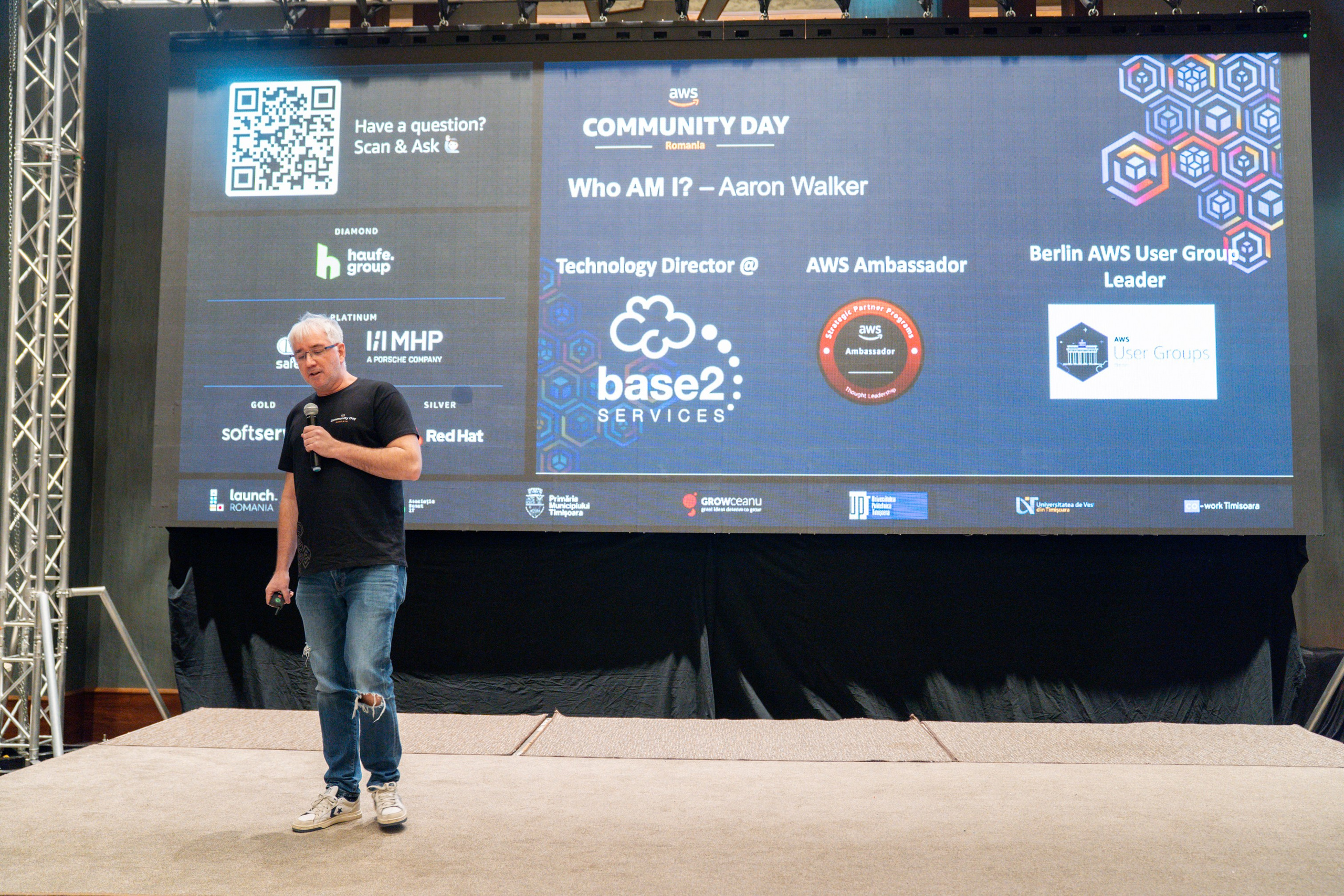 AWS Community Day 2025. Cozac Cristian Photographer