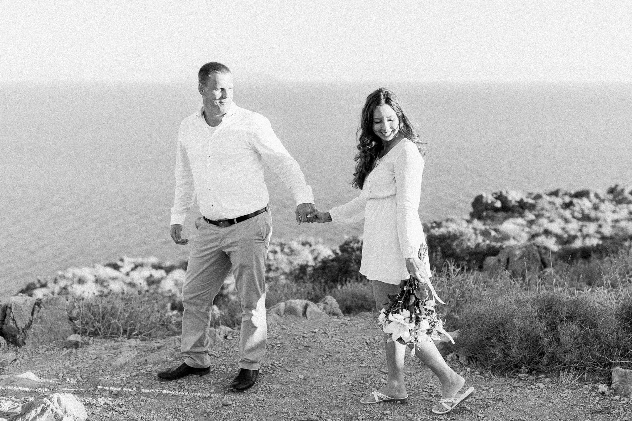 After Wedding Griechenland Kreta Flitterwochen Fotoshooting