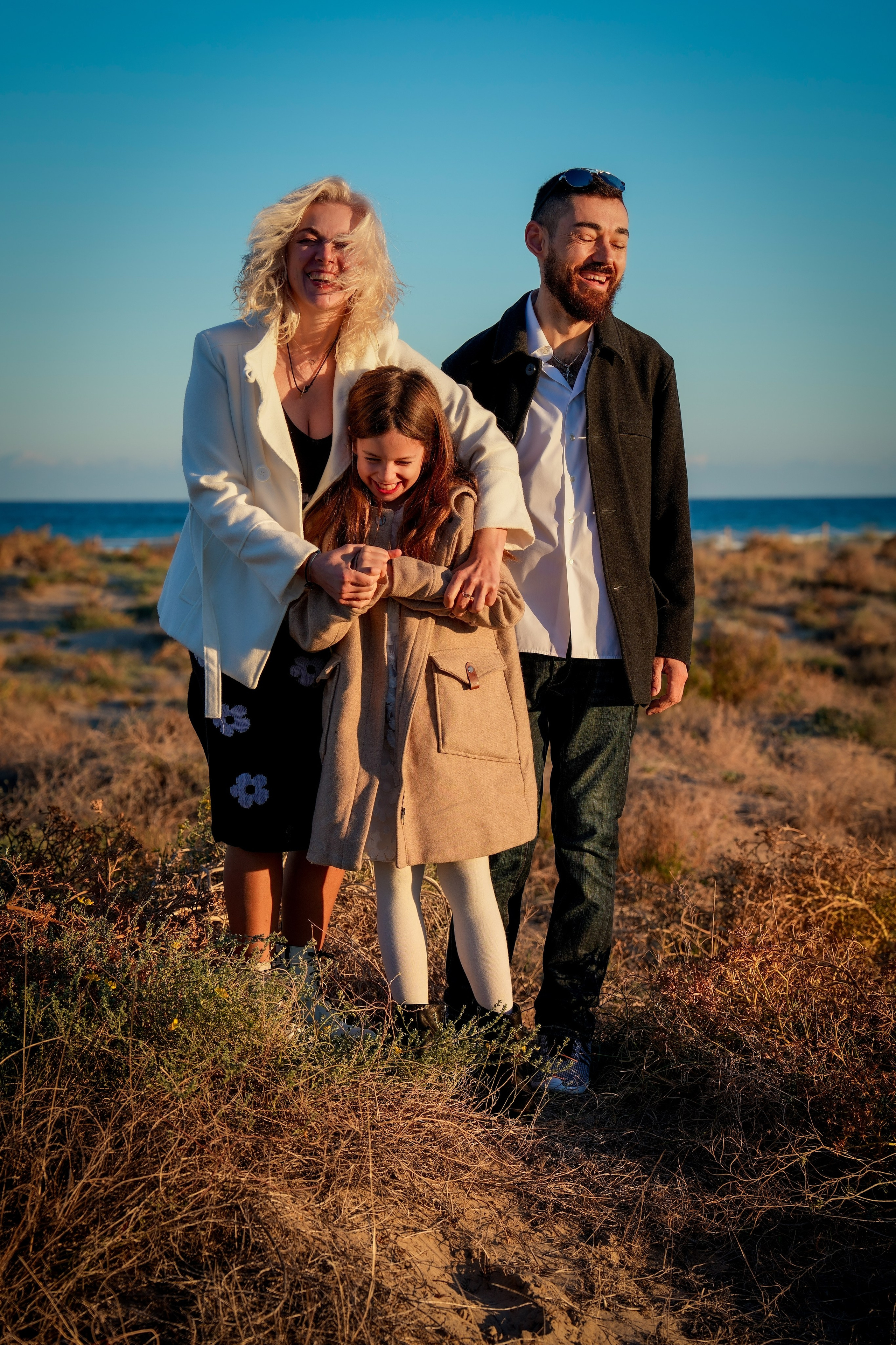 OLENA Y VASY. Fotógrafa Olena Petryk. Realizo sesiones de fotos en Puerto de Sagunto