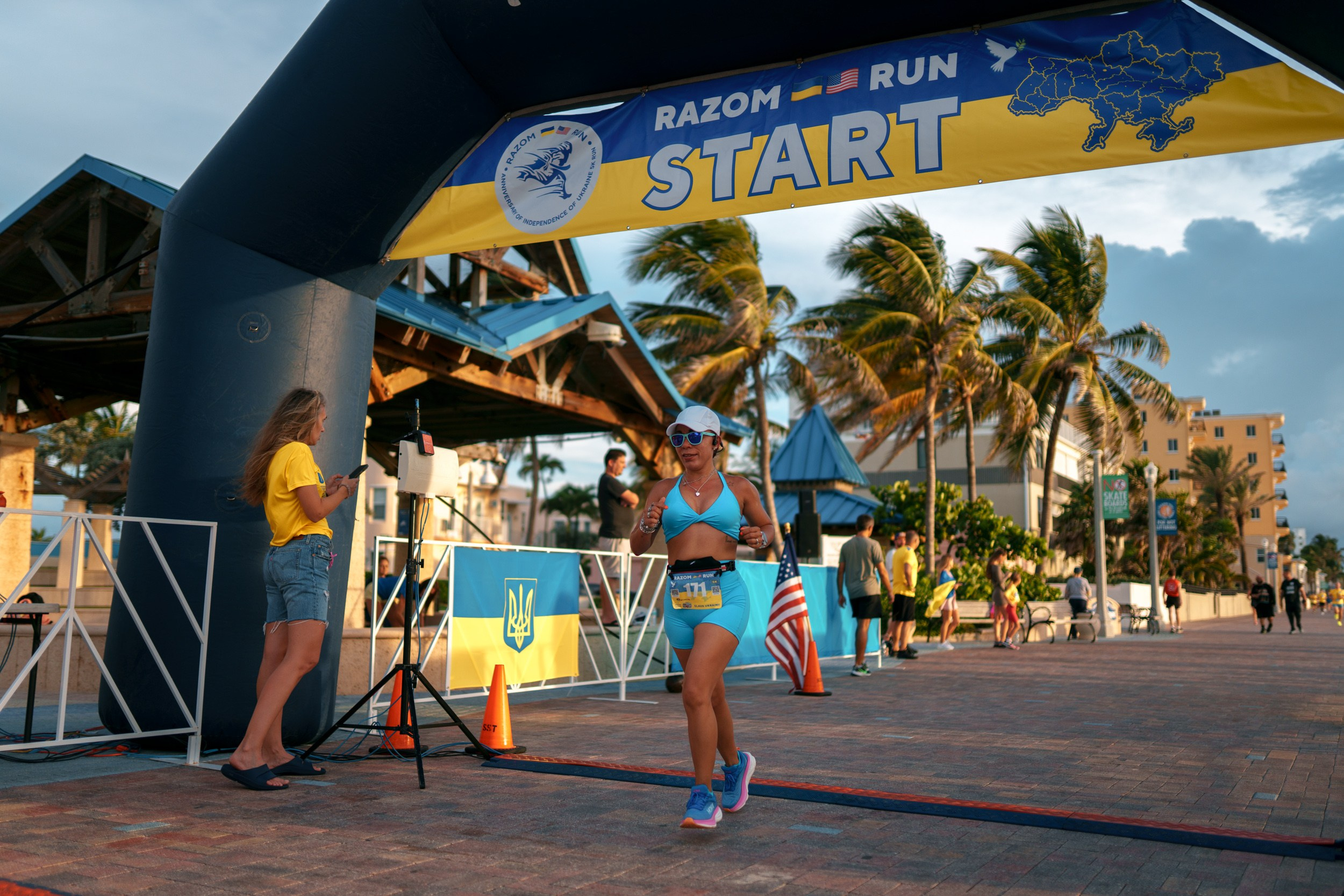 RAZOM RUN. ФОТОГРАФ ФЛОРИДА МАЙАМИ