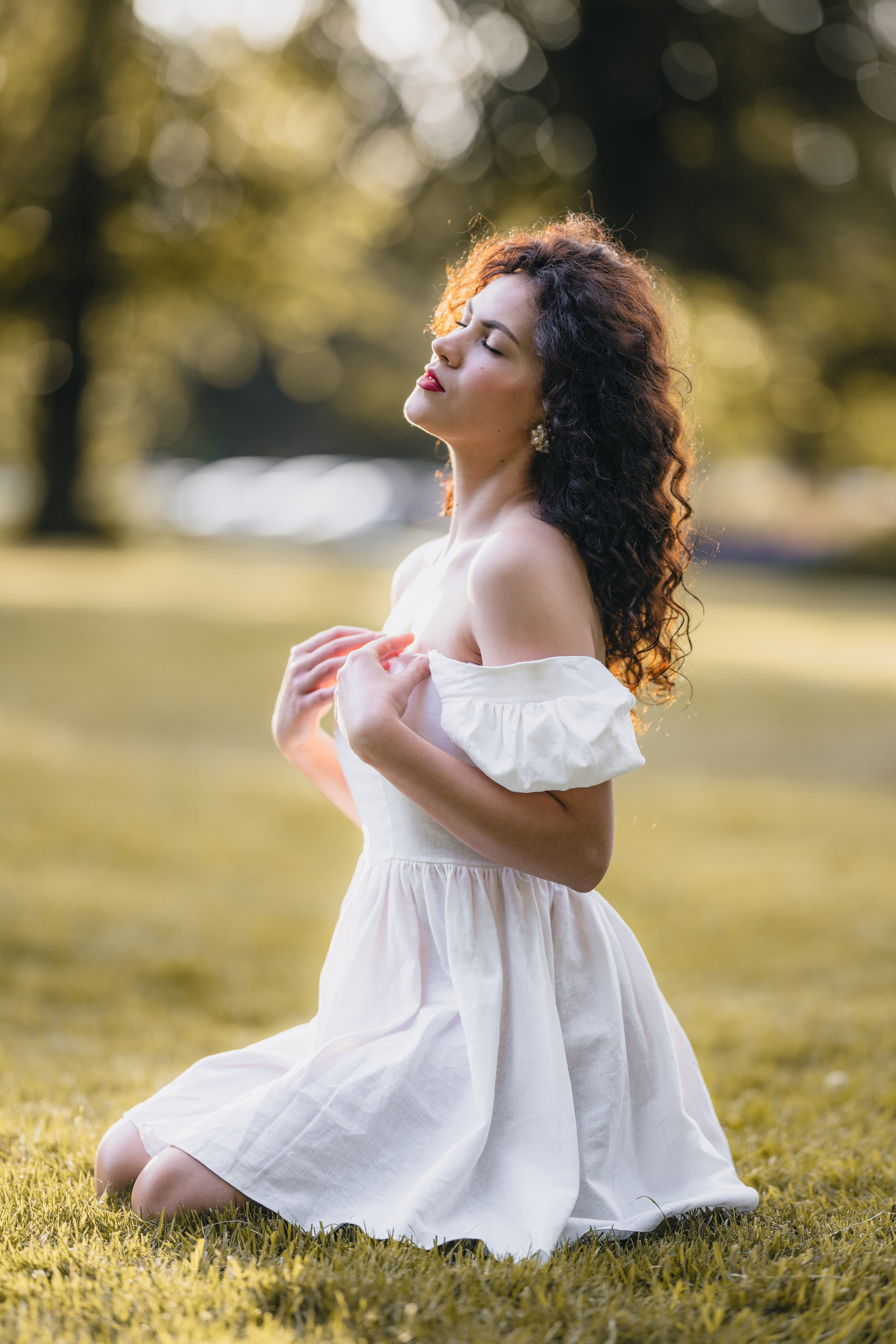 Kristina portrait & picnic session. Tania Gandrabur, photographer in West Midlands, England
