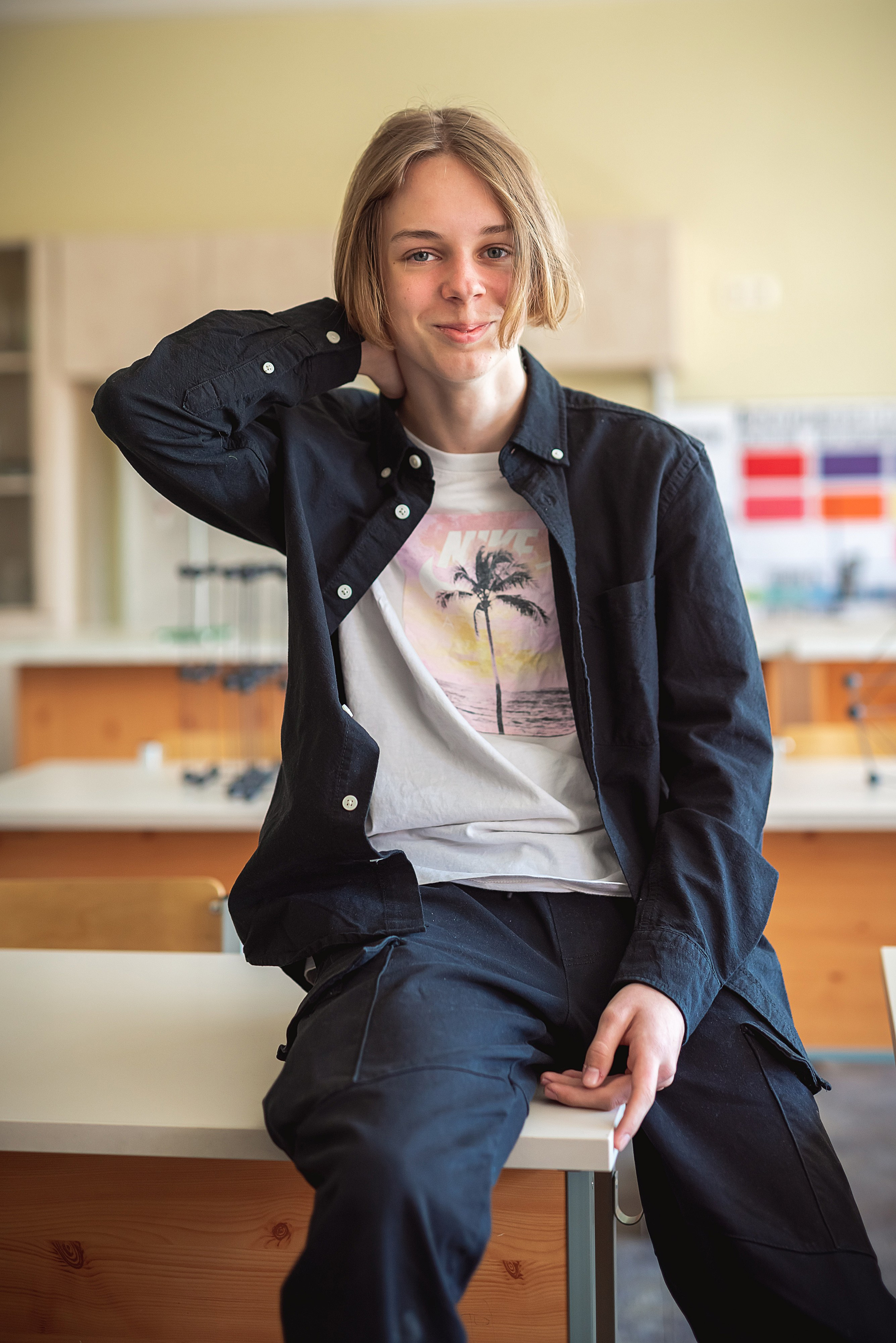 95. Vidusskola, 9 Klase. Fotogrāfs Rīgā. Gīmenes, individuālās un dažādu produktu fotosesijas