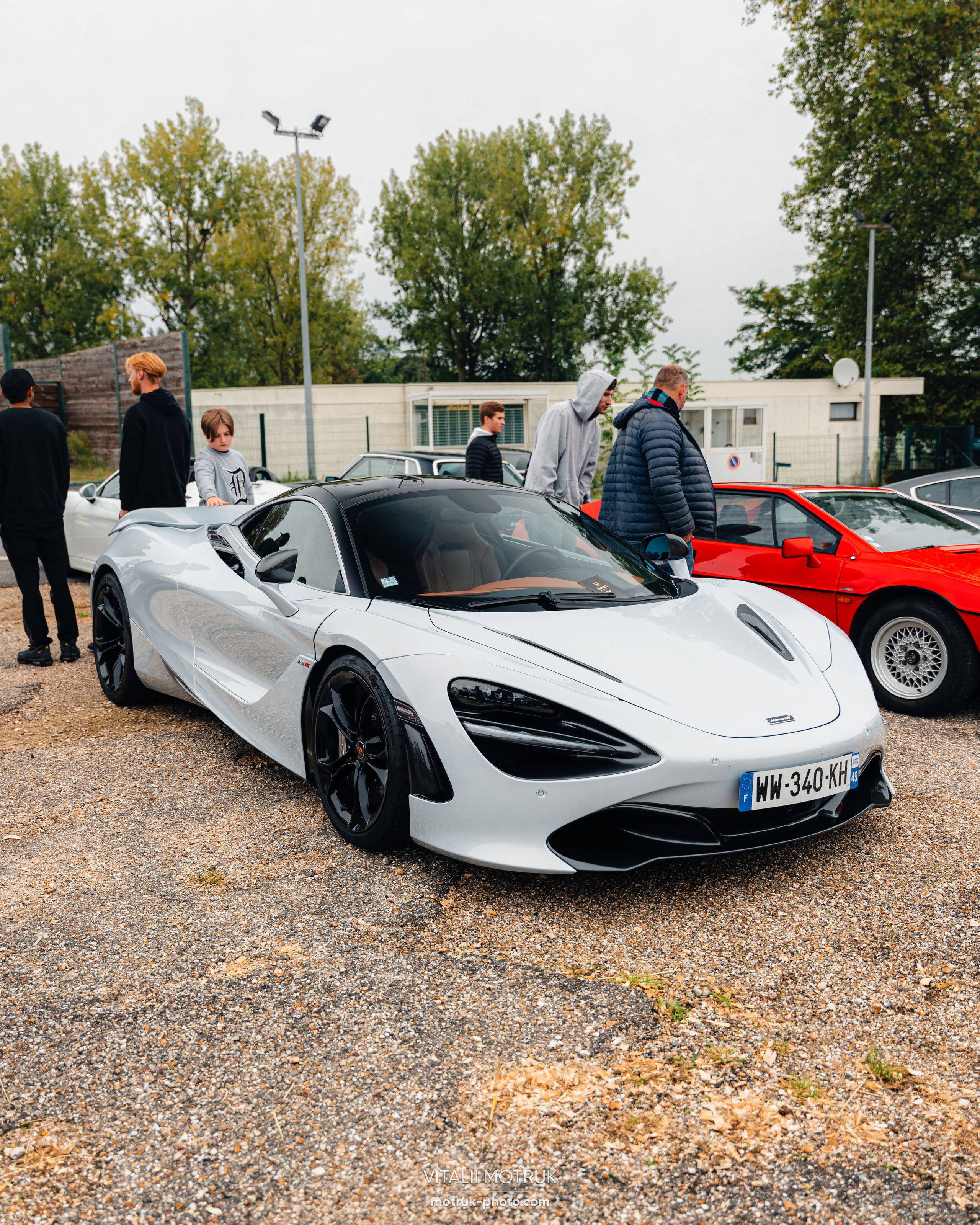 Cars and Coffee 29 septembre 2024. Photographe de voitures à Paris — Vitalii Motruk