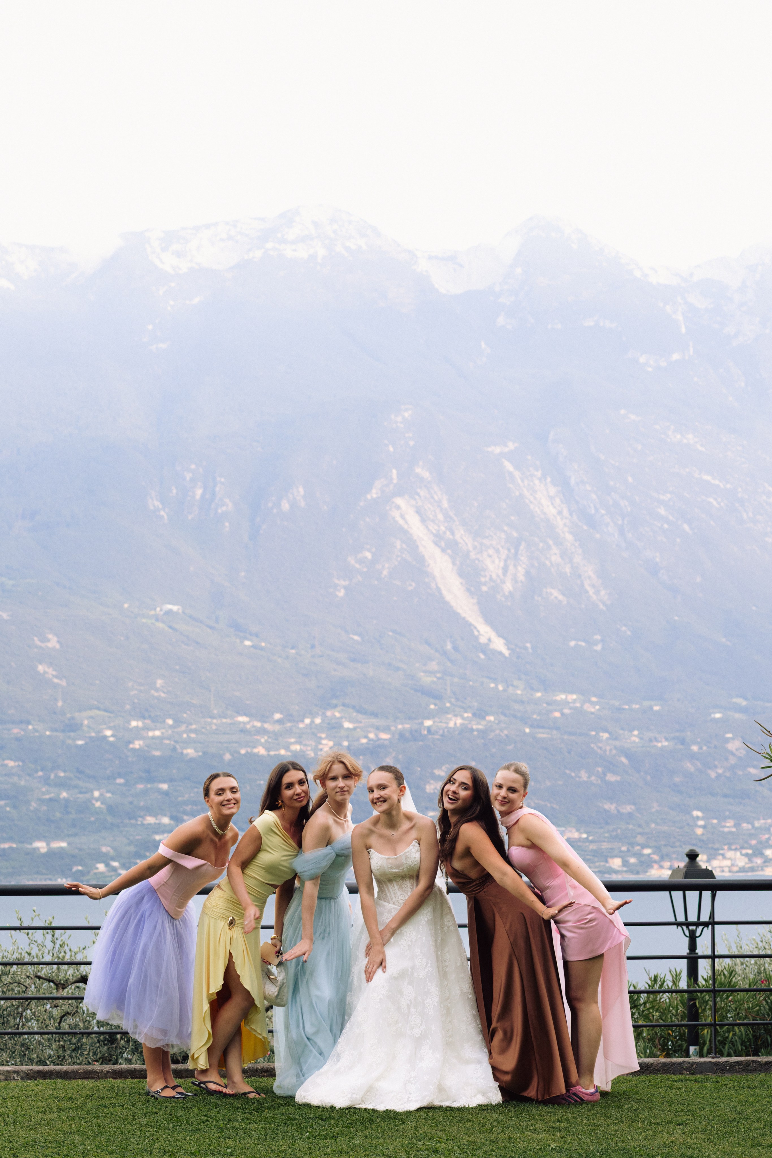 Lake Garda elopement with intimate atmosphere