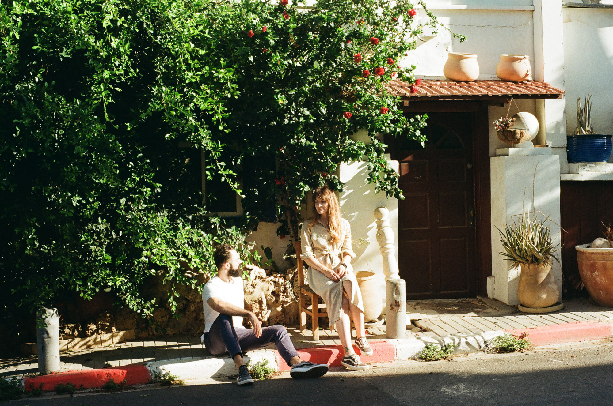 Lena & Anton. Film photographer