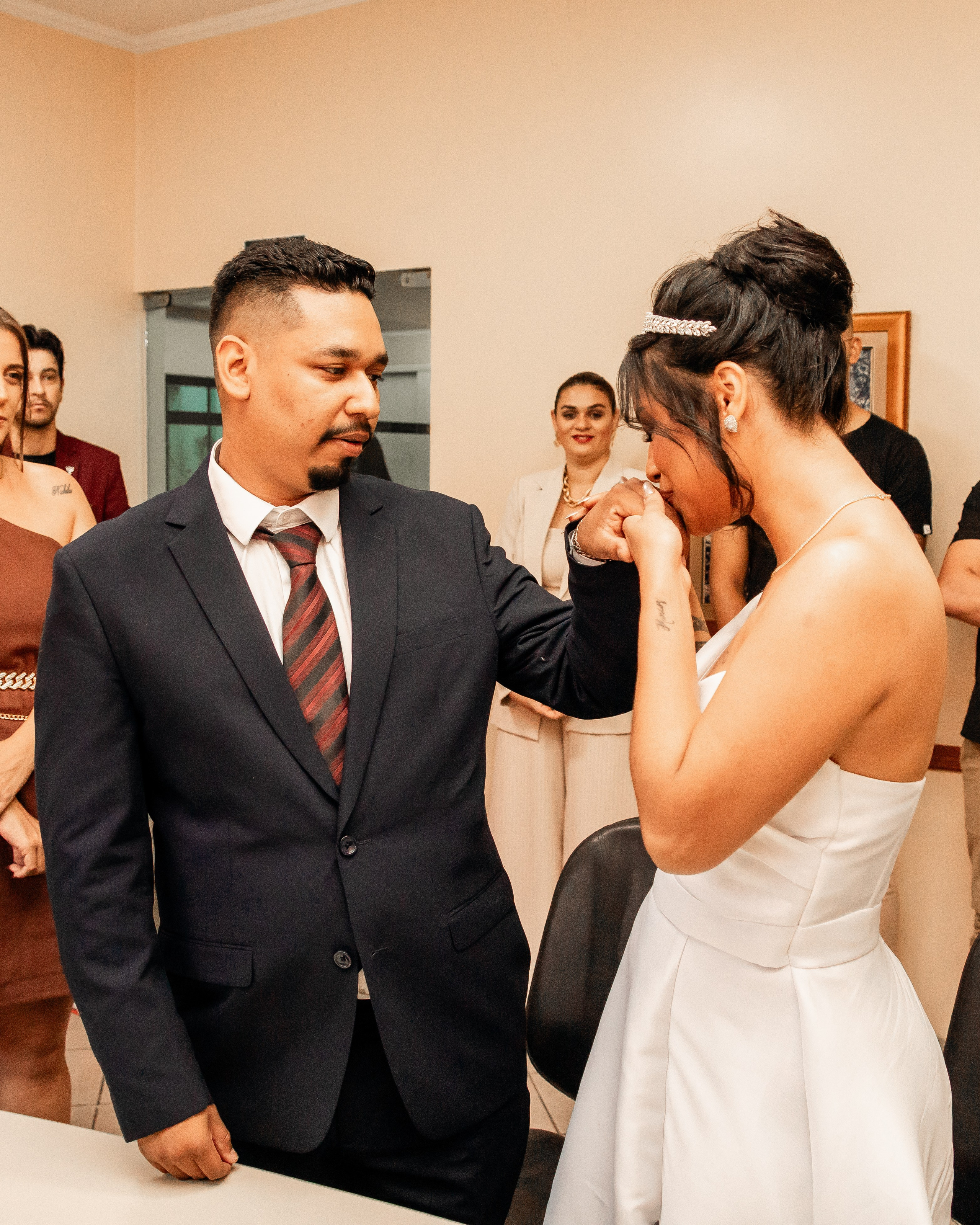 Civil Najara e Rafael. Fotógrafa de casamento e festa infantis em Marilía, São Paulo