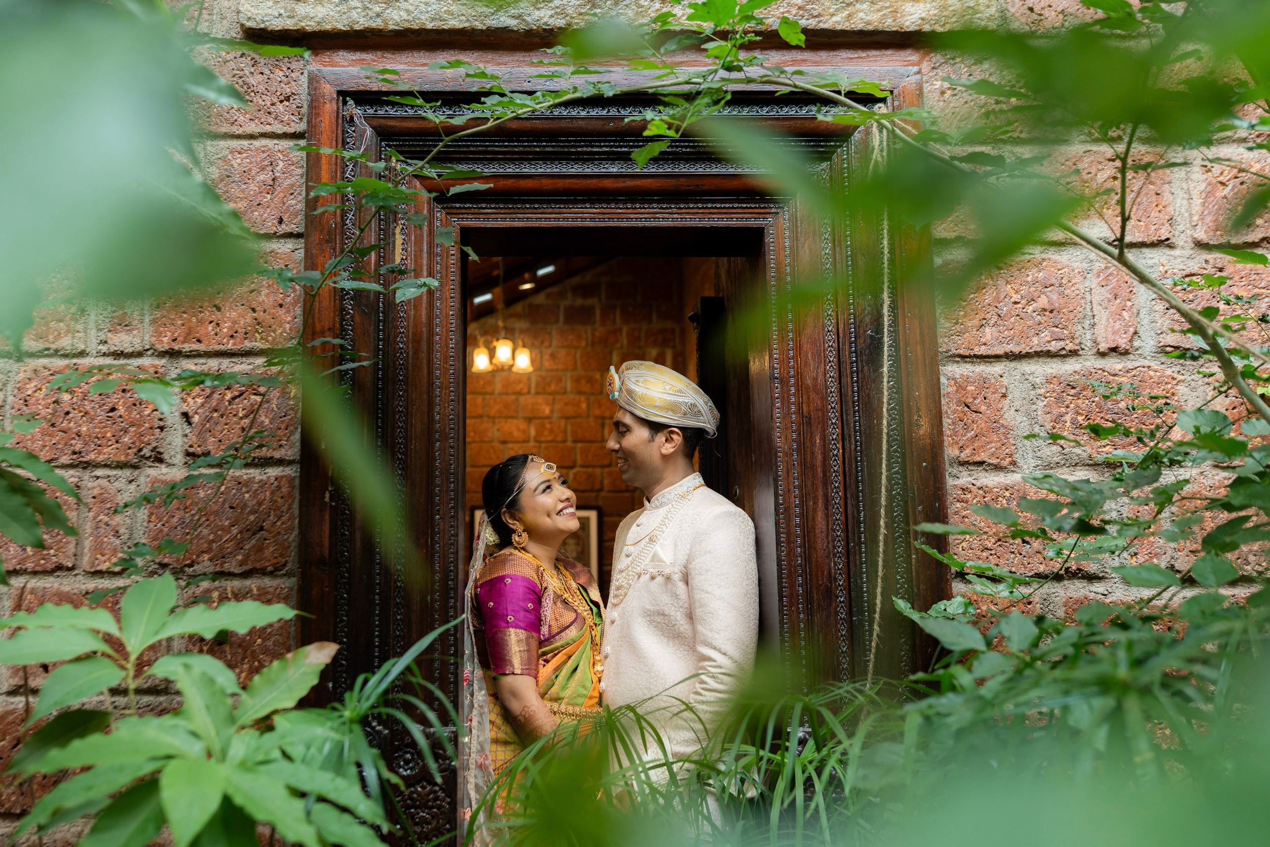 Anupaa & Reuben, Konkani Wedding at The Tharavadu Mane, Bangalore | Truly Yours