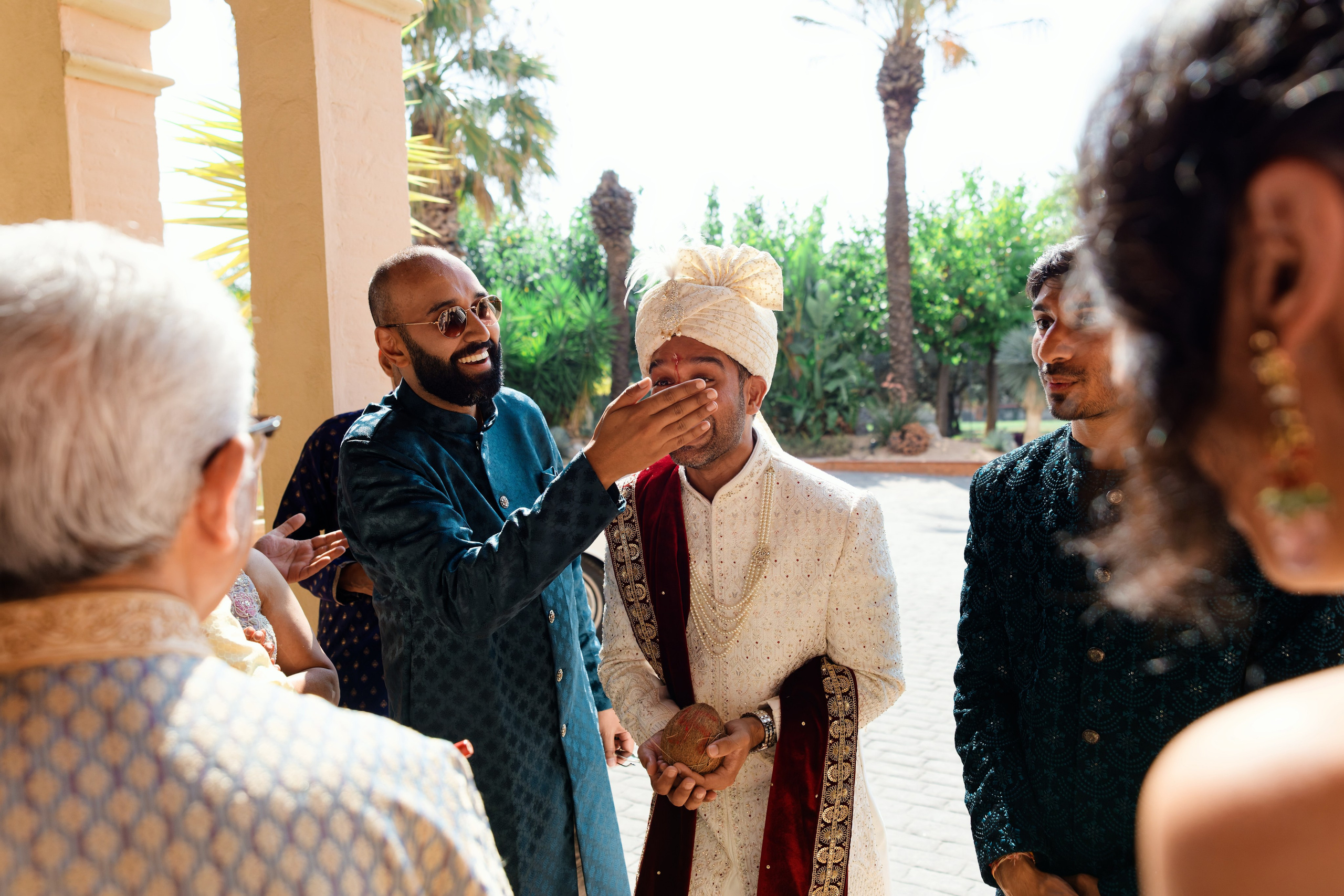 Indian wedding at Gran Villa Rosa, Barcelona