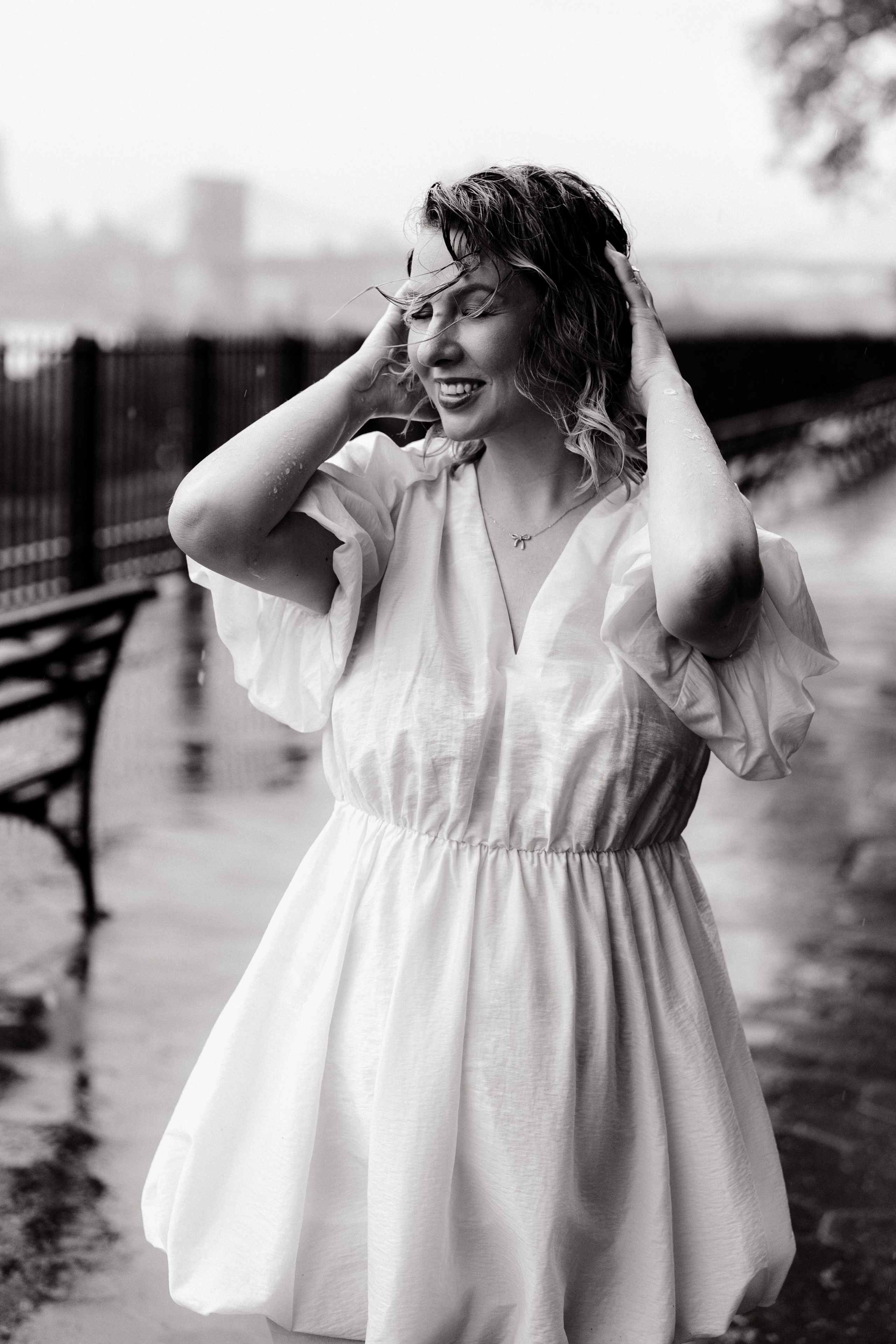 Rainy mood in New York. Videographer and photographer in New York // MAKAROV.VIDEO