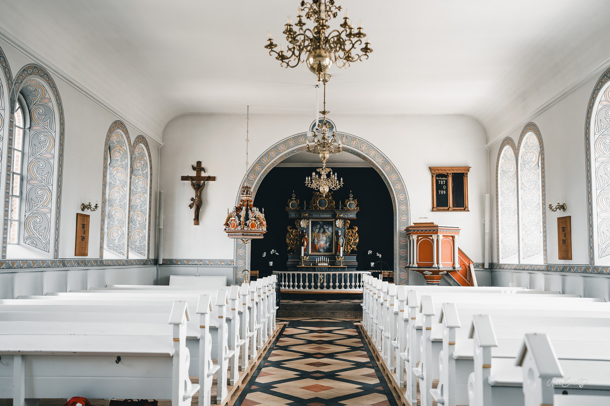 Botez Theodor - Biserica Fredericia. AlexEvents | Fotograf si Videograf de Nunta si Botez in Danemarca si Germania