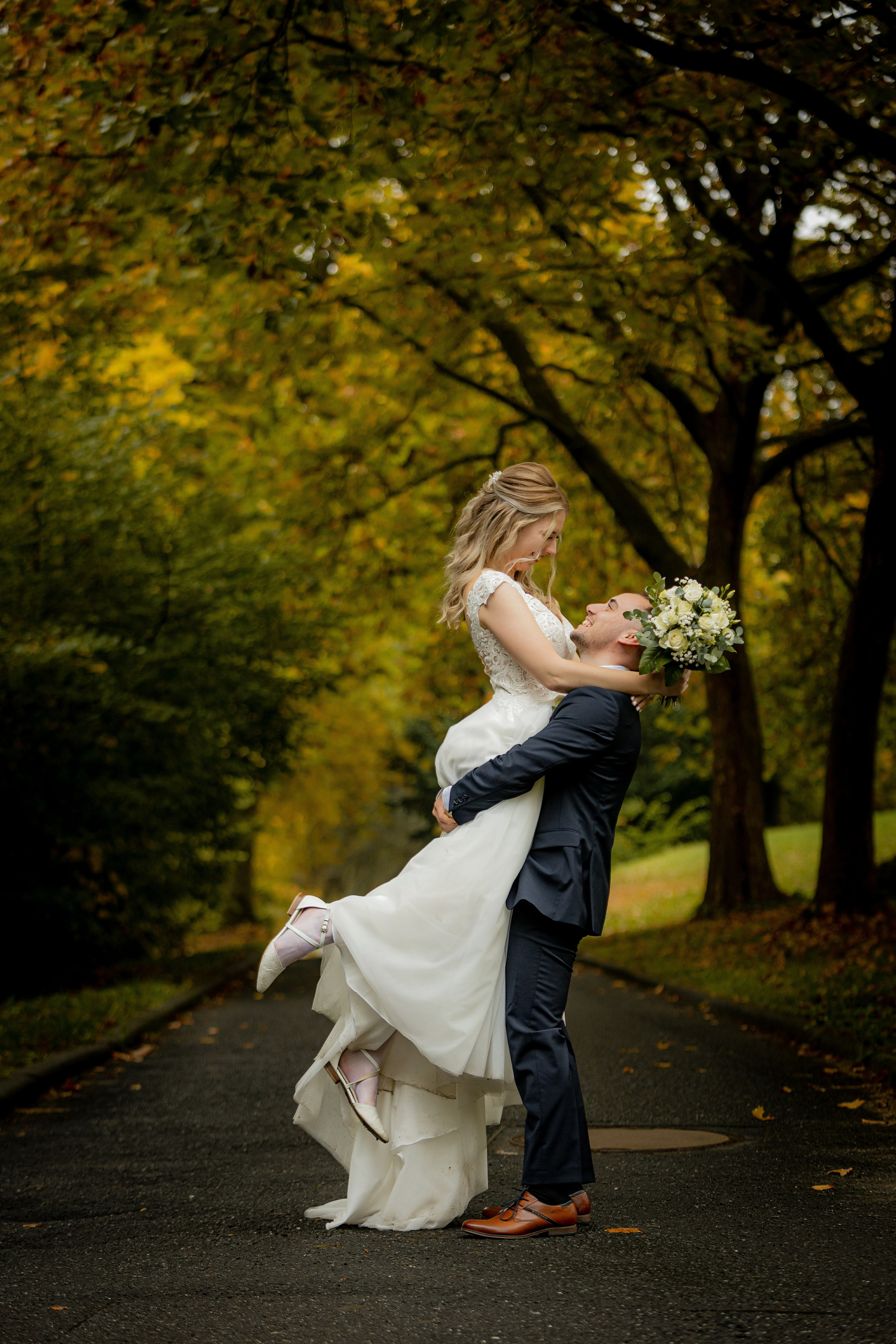 Herbstliche Hochzeit. Фотограф в Германии — Михаэль Барон