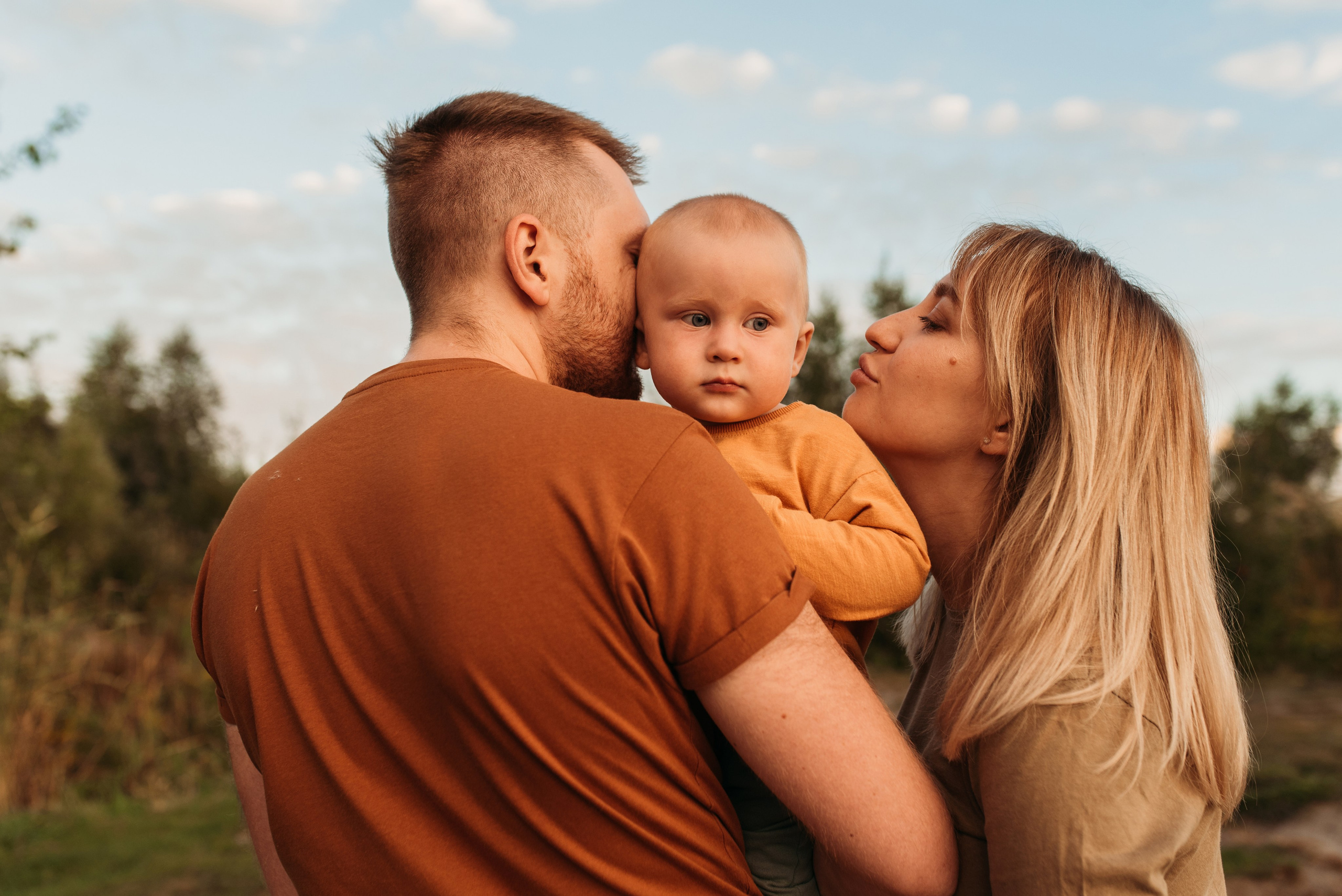 Marina & Artem & Timur. Familien- und Hochzeitsfotografin. Ich arbeite in Koblenz und Rheinlan