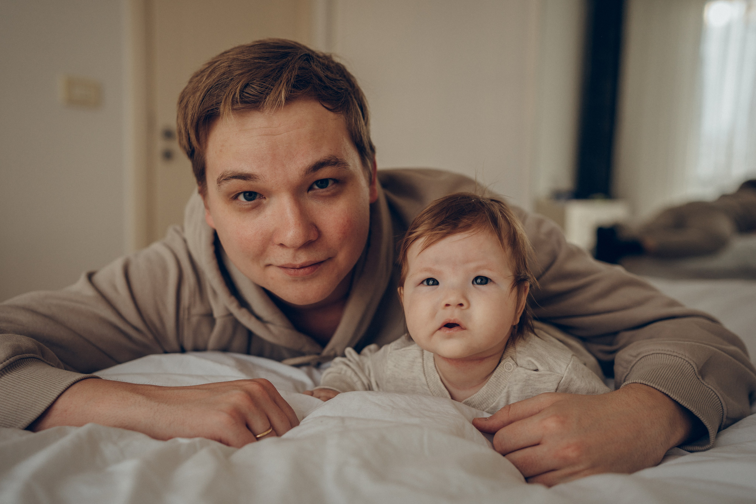 Семейная с младенцем. Фотограф Москва Ларина Юлия