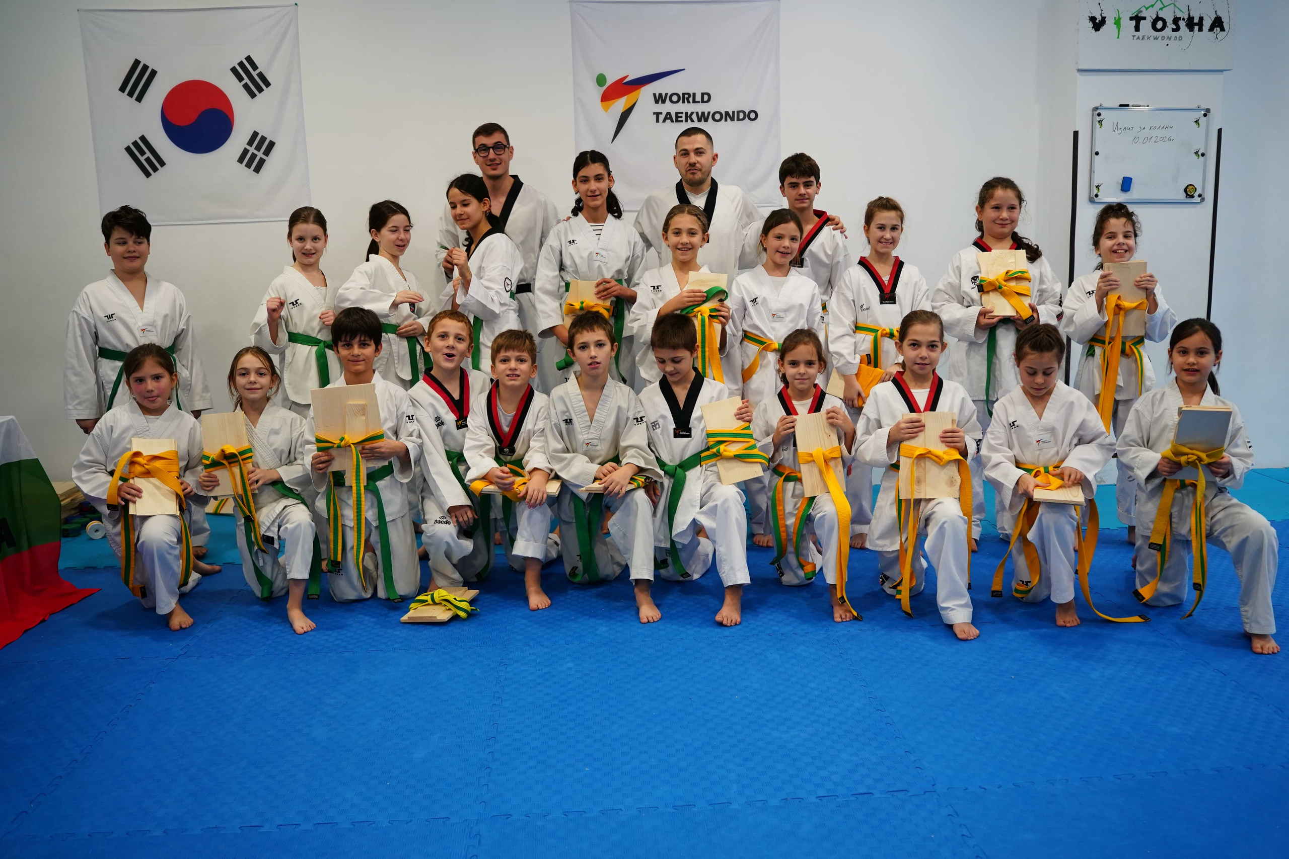 2026-01-10, ТАЕКУОНДО, Изпит за технически степени, ТК Витоша. СПОРТНА ФОТОГРАФИЯ | ПОРТРЕТНА | РЕПОРТАЖНА