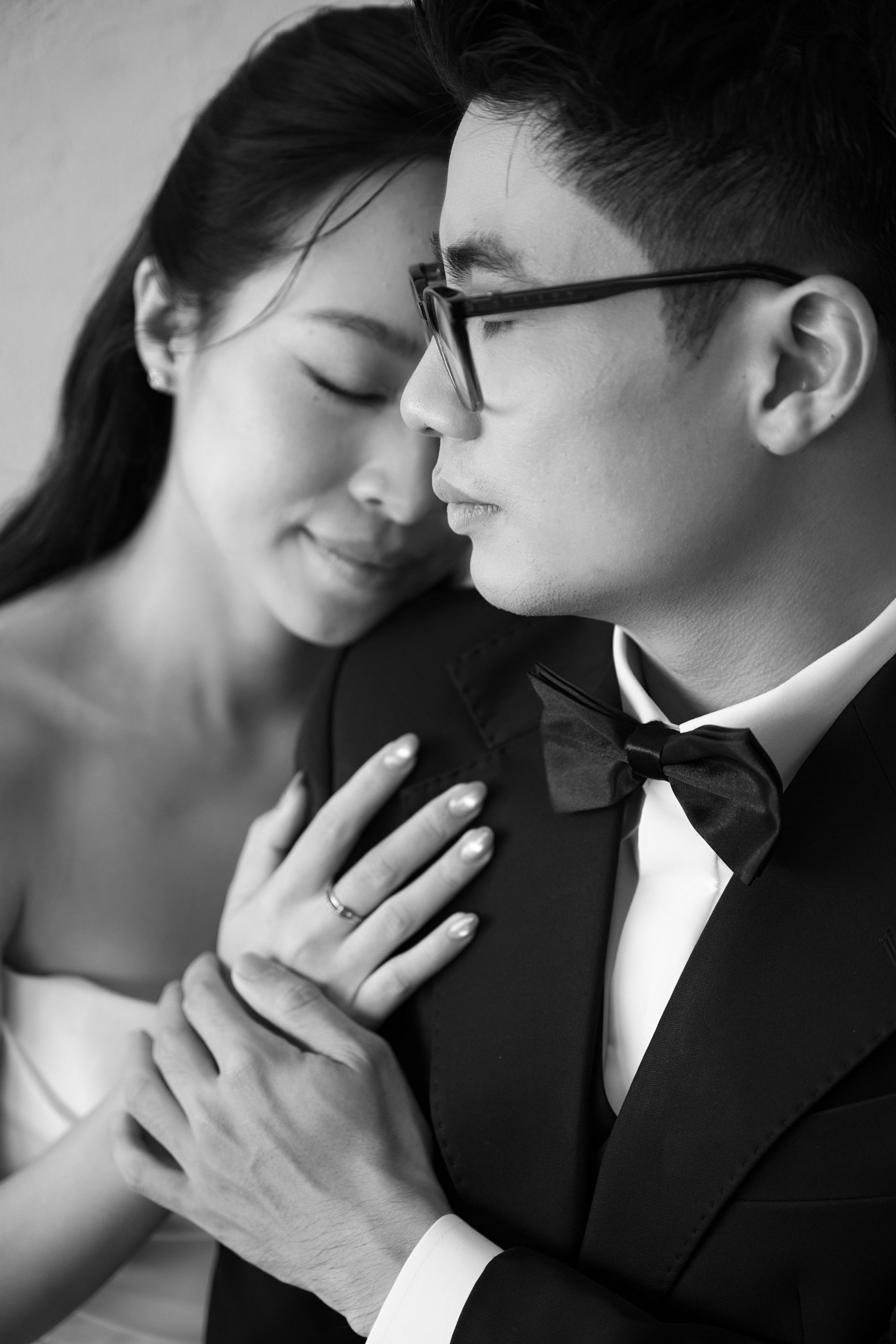 N.A wedding photoshoot in studio