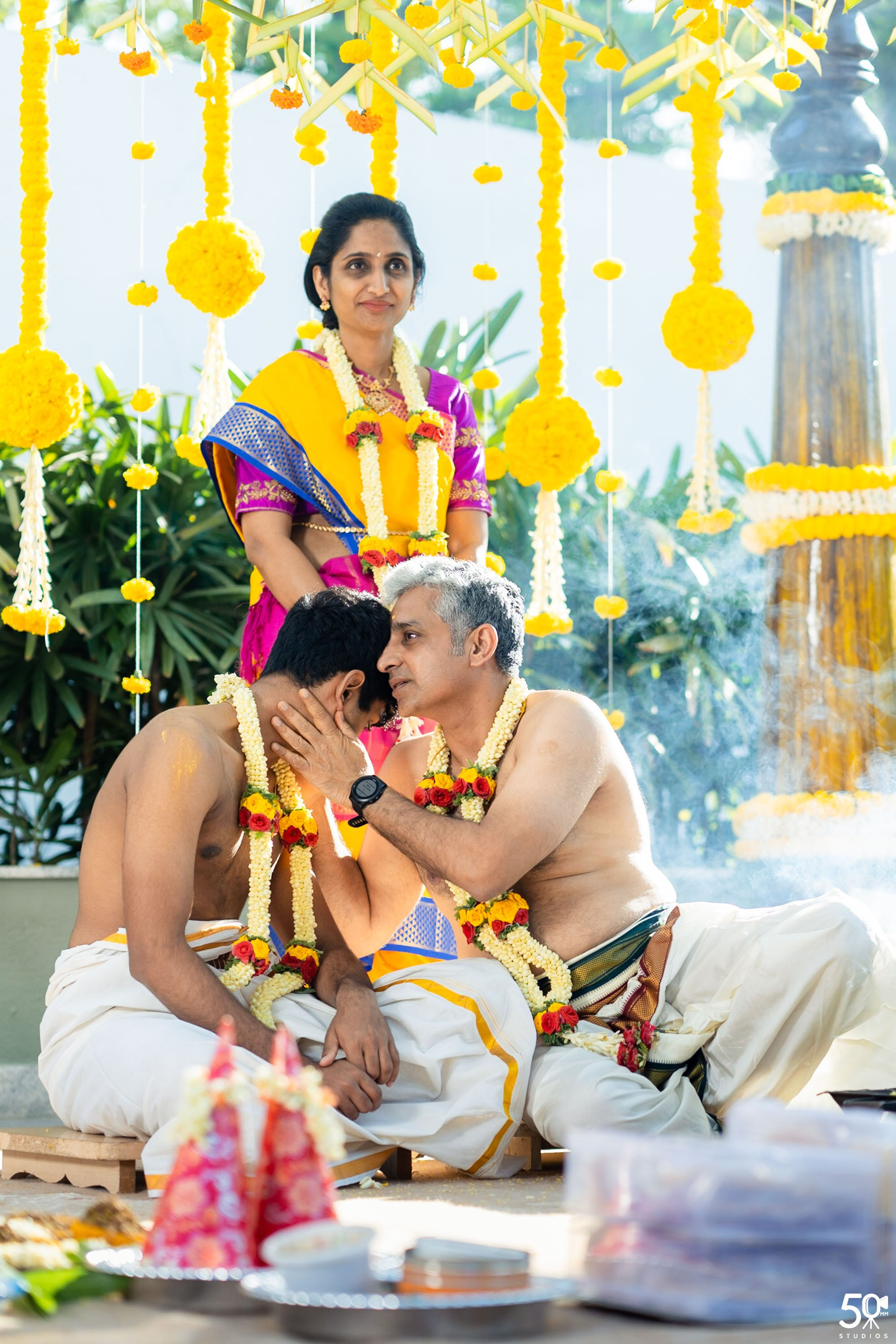 SANJAY AND SAKETH UPANAYANA. 50mm STUDIOS